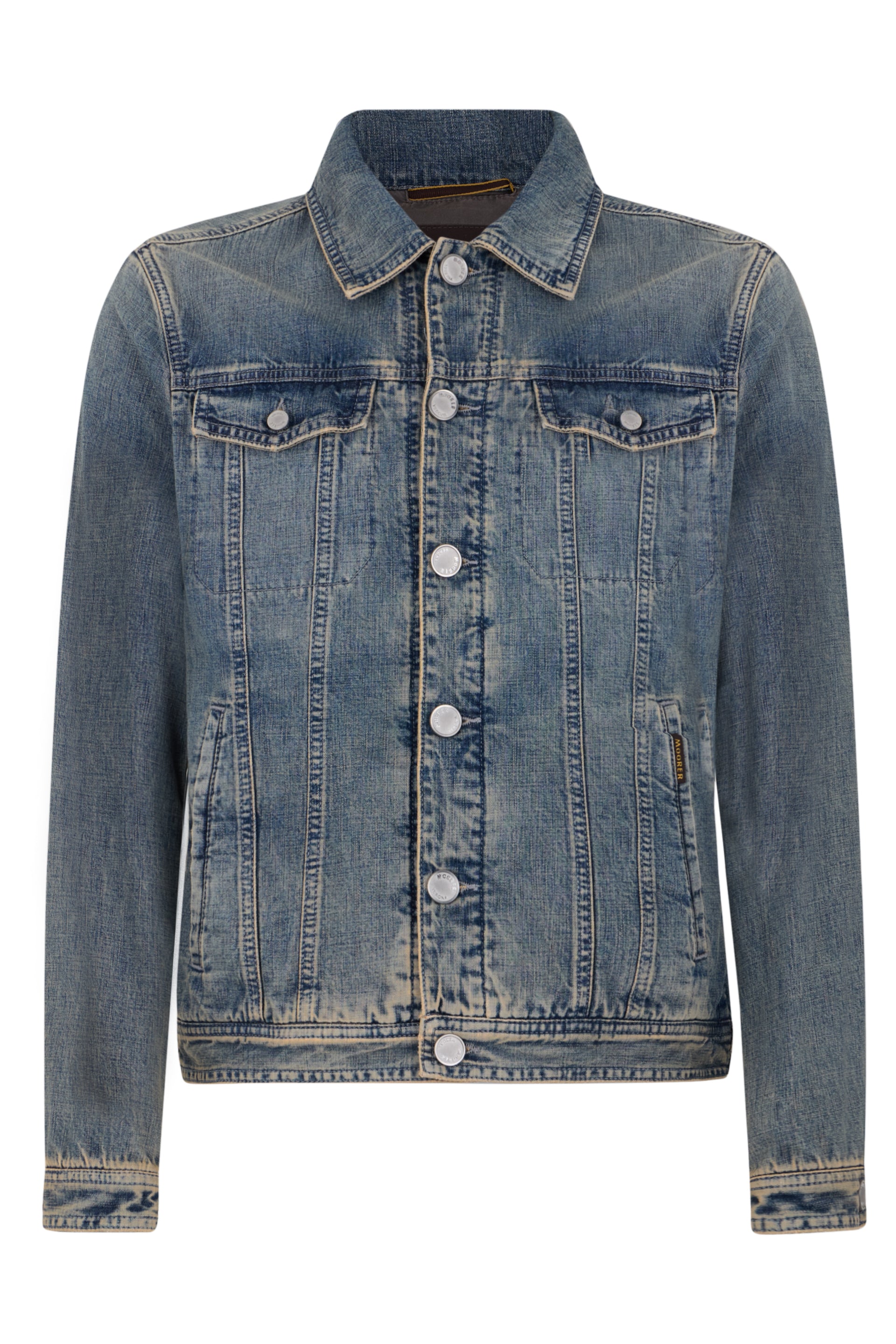 Classic and versatile blue denim jacket