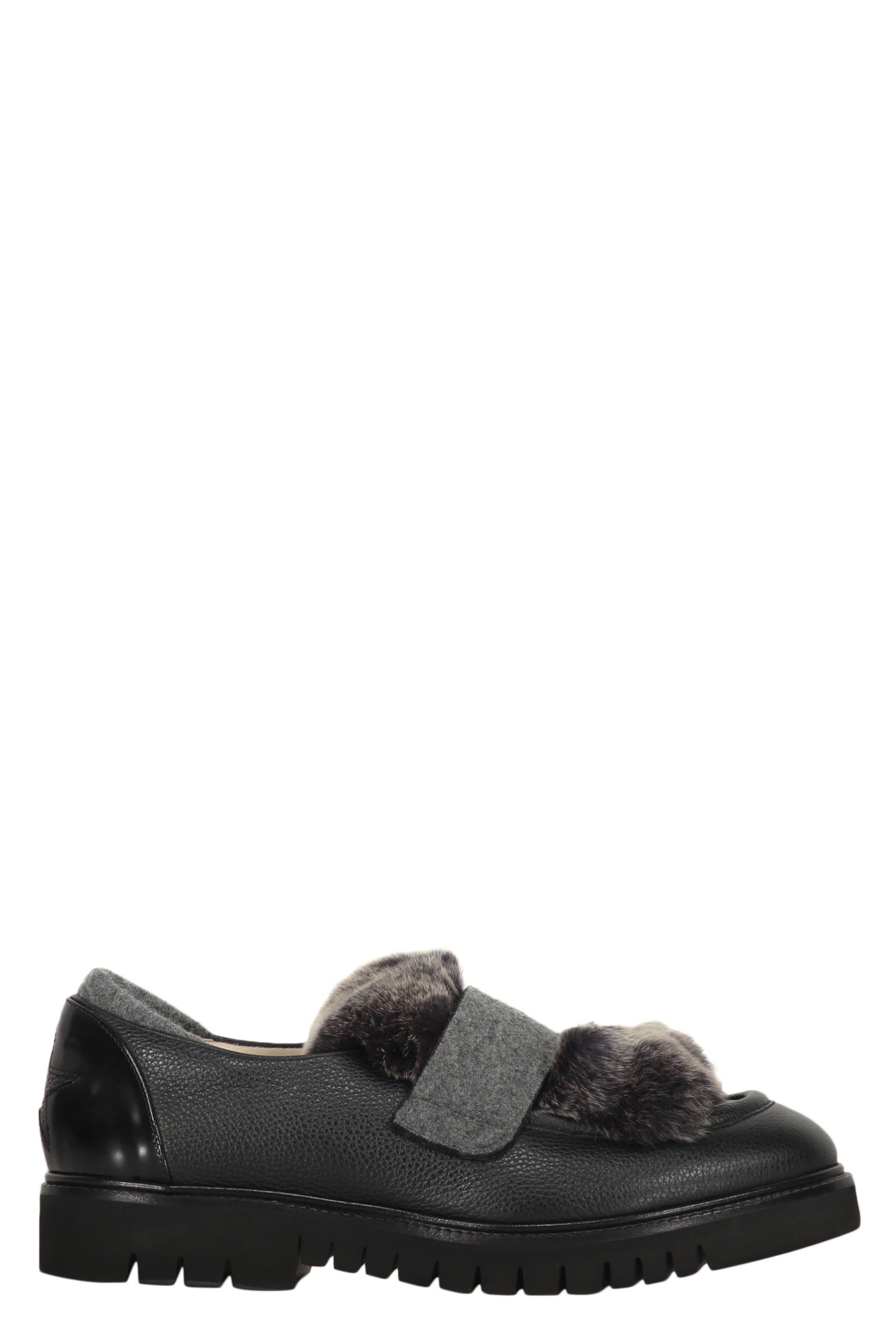 Leather loafers