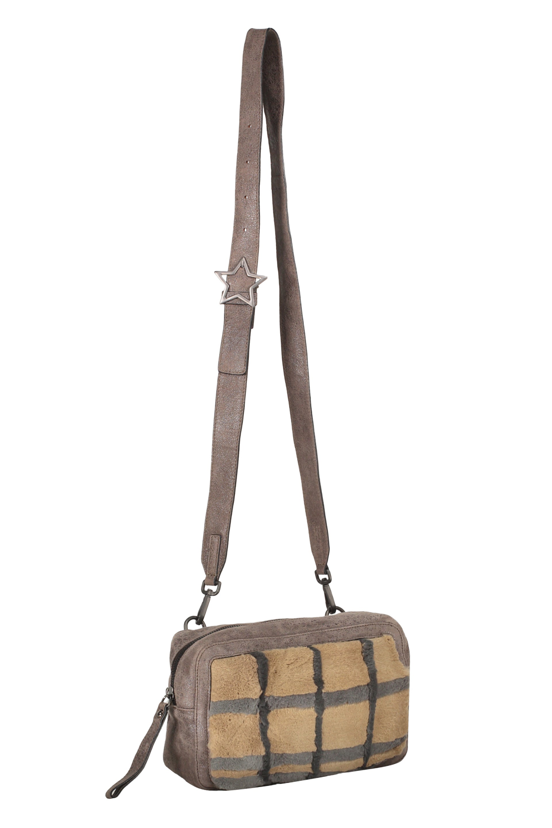 Leather crossbody bag