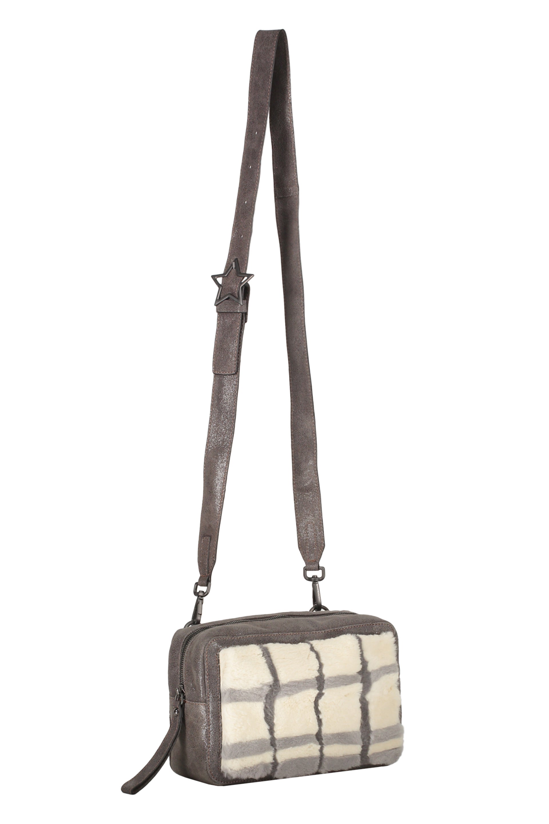 Leather crossbody bag