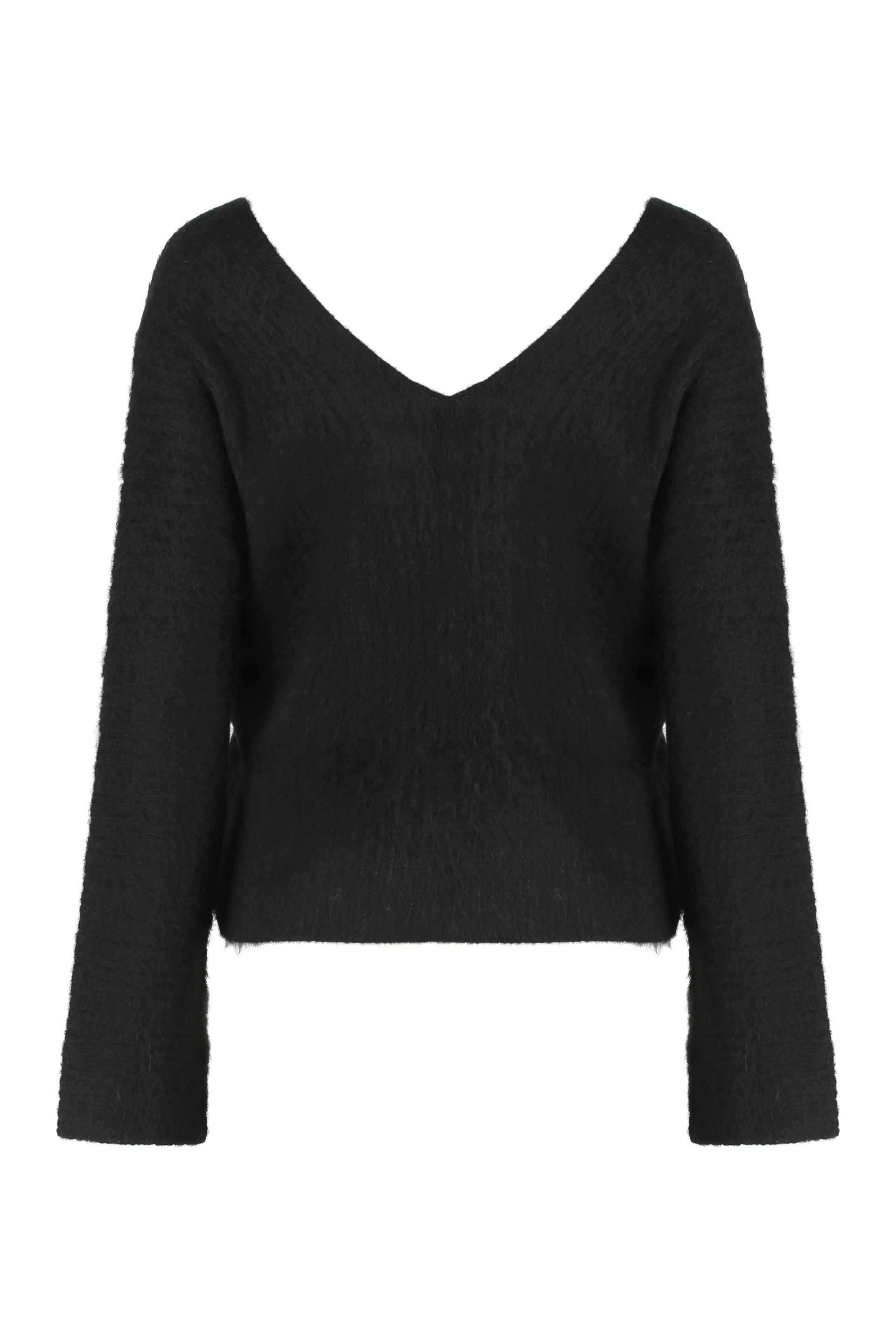 Cardigan in mixed alpaca