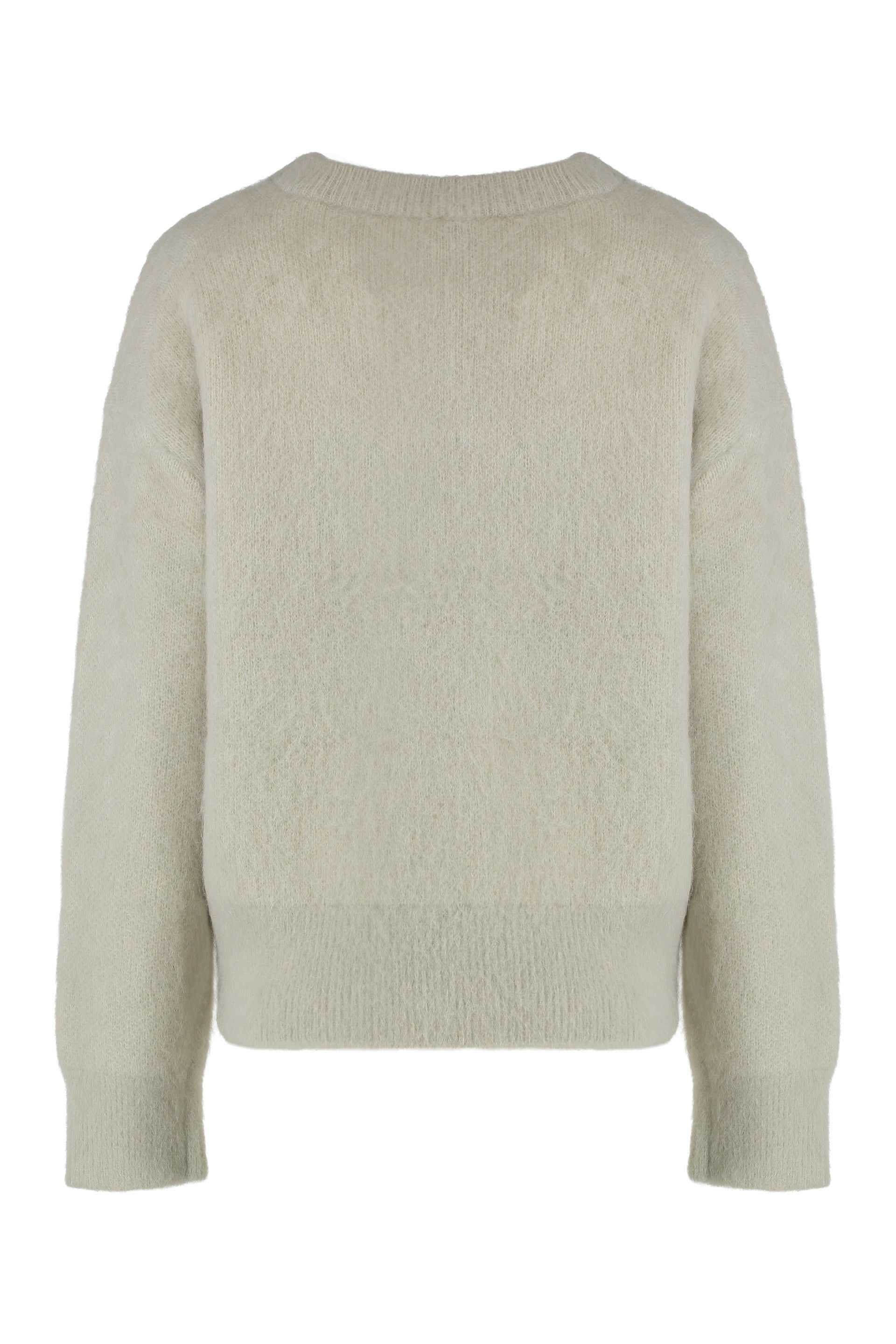 Sweater in blended alpaca