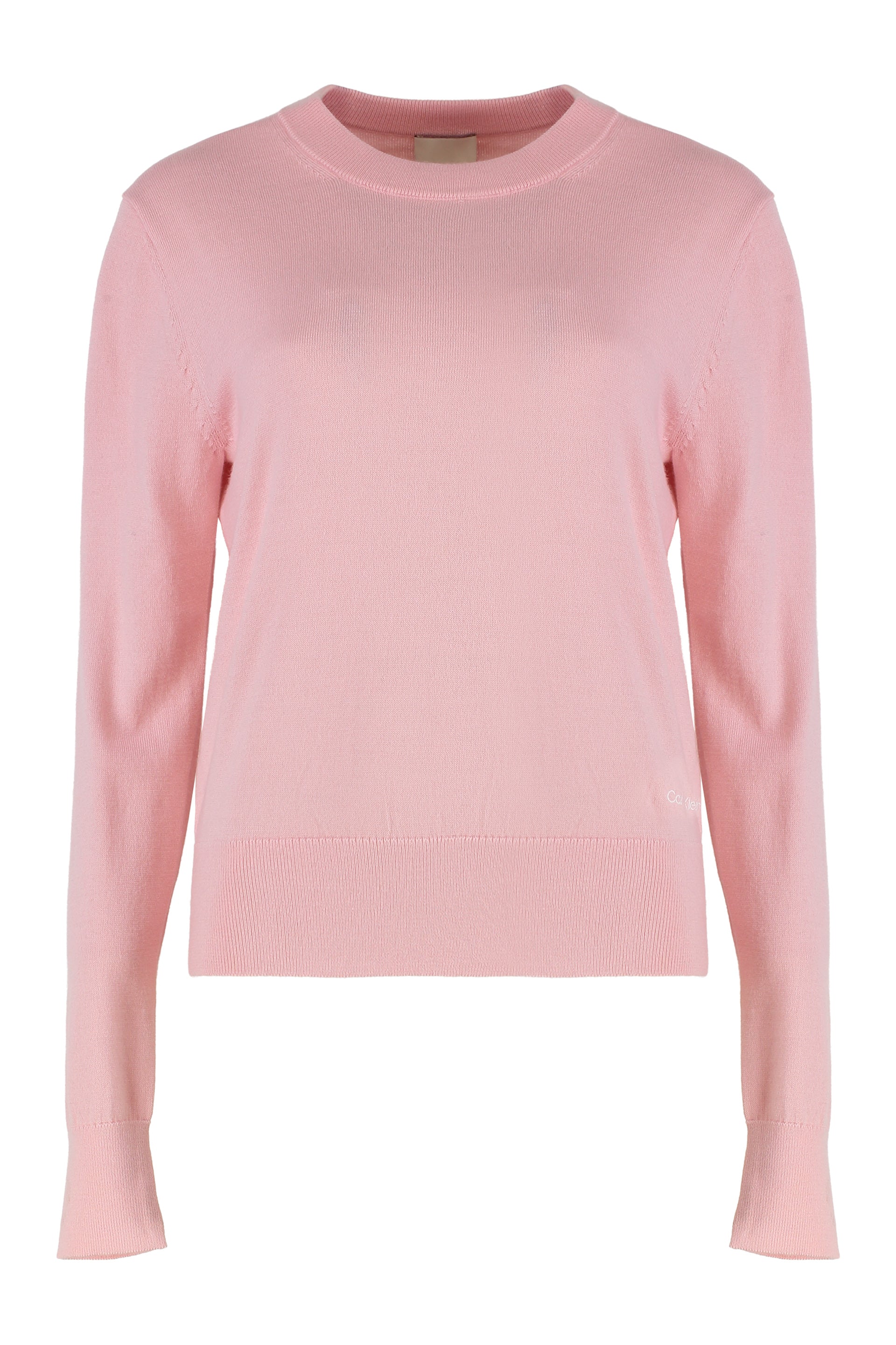 Merino wool crewneck sweater