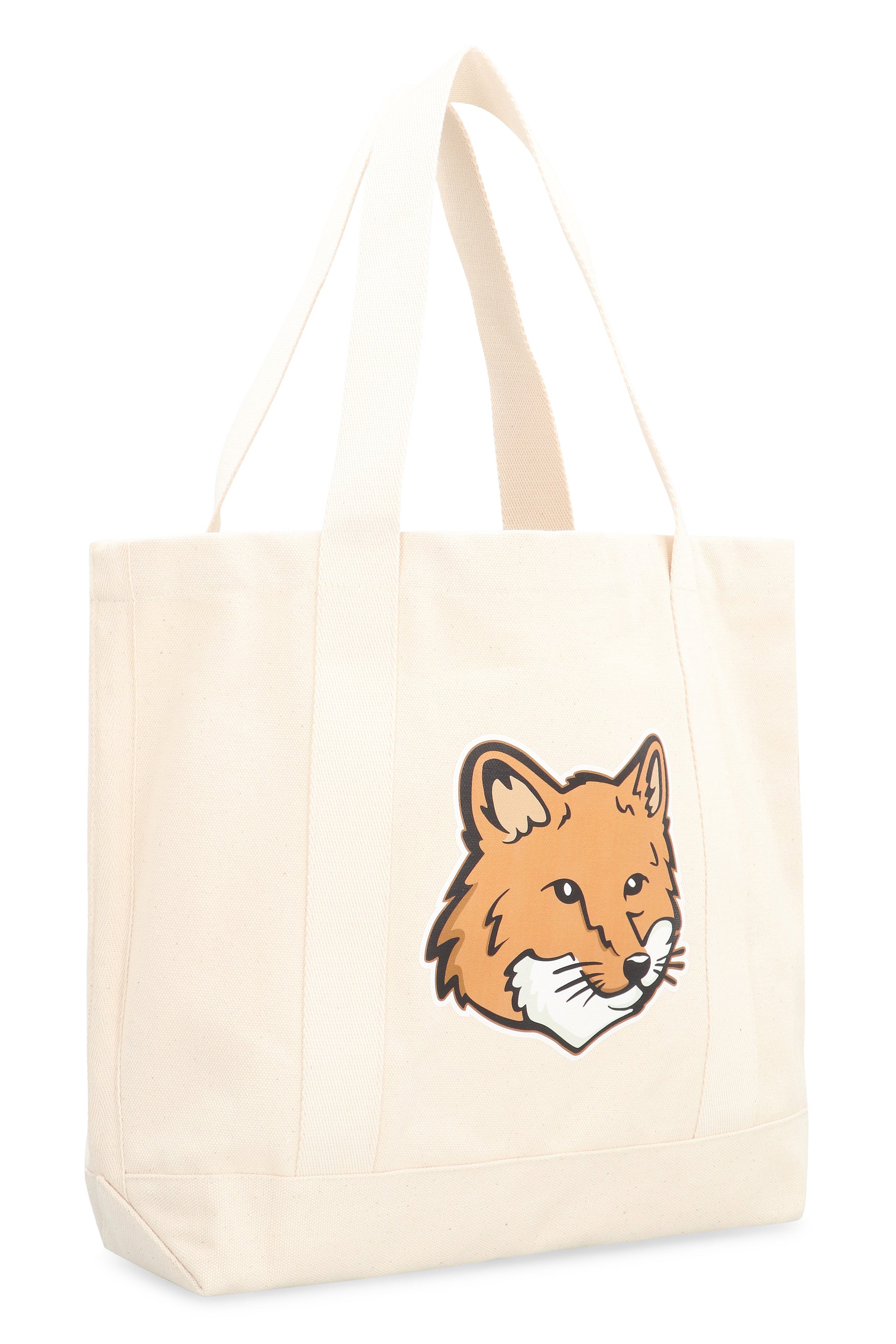 Fox Head Canvas tote bag