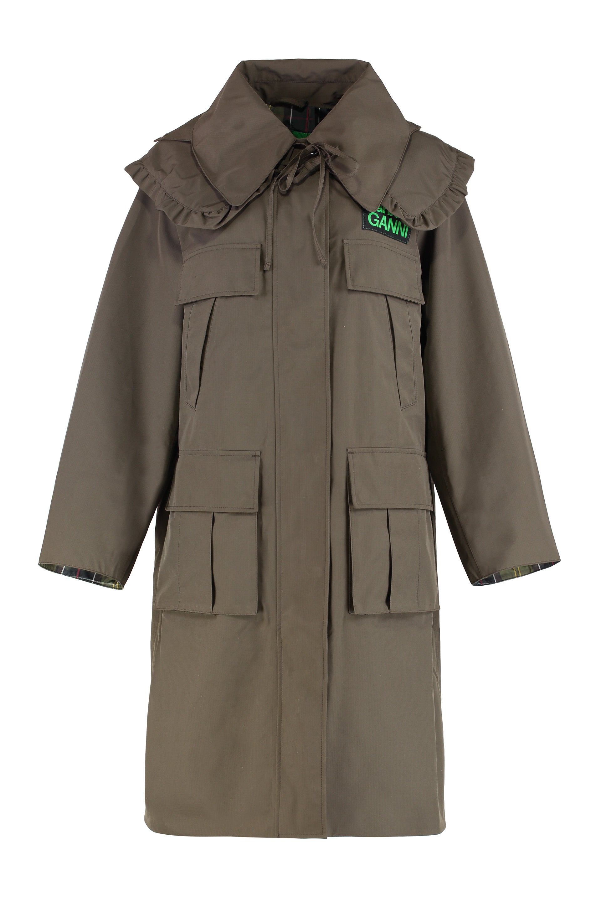 Barbour x GANNI - Waterproof parka