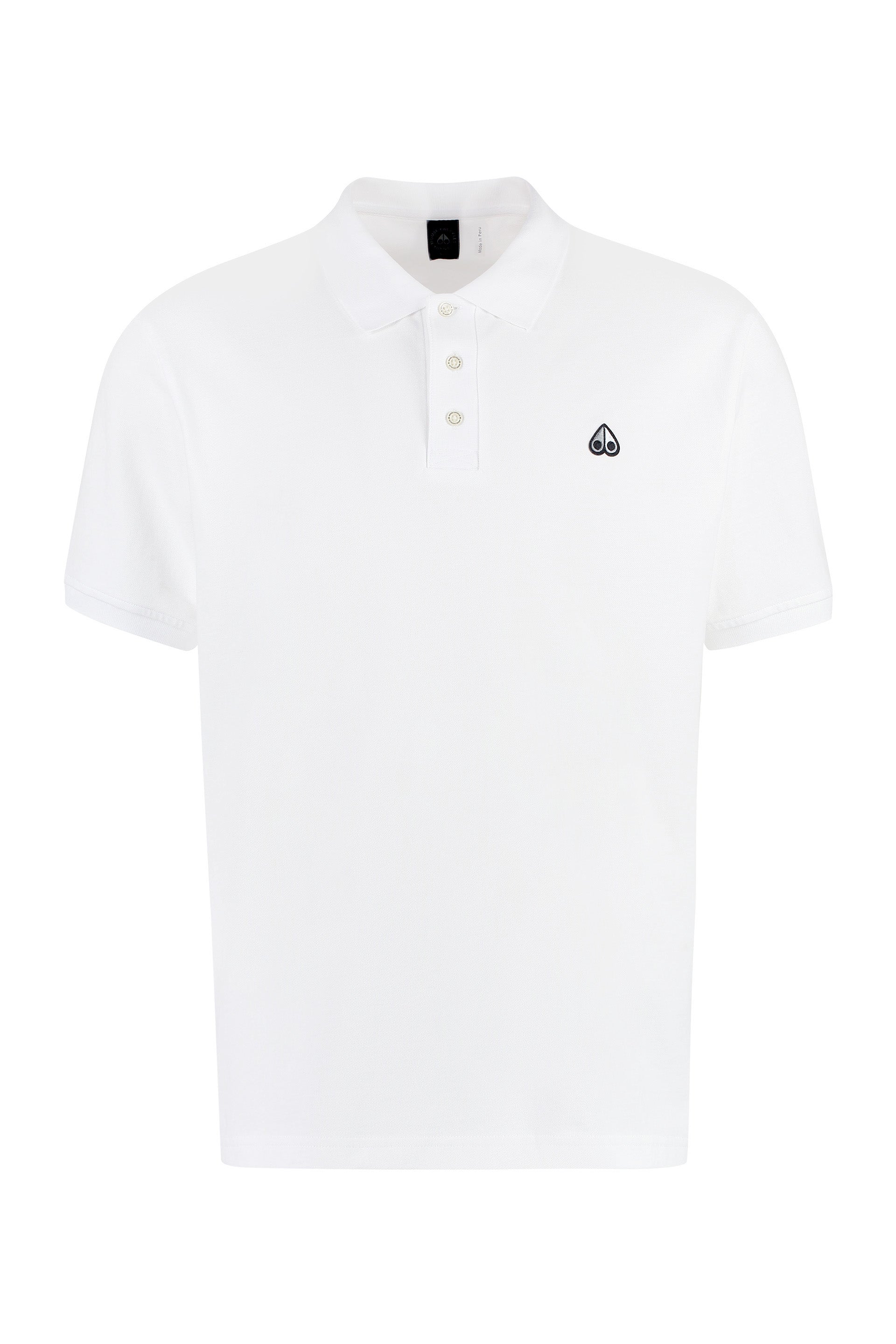 Cotton-piqué polo shirt
