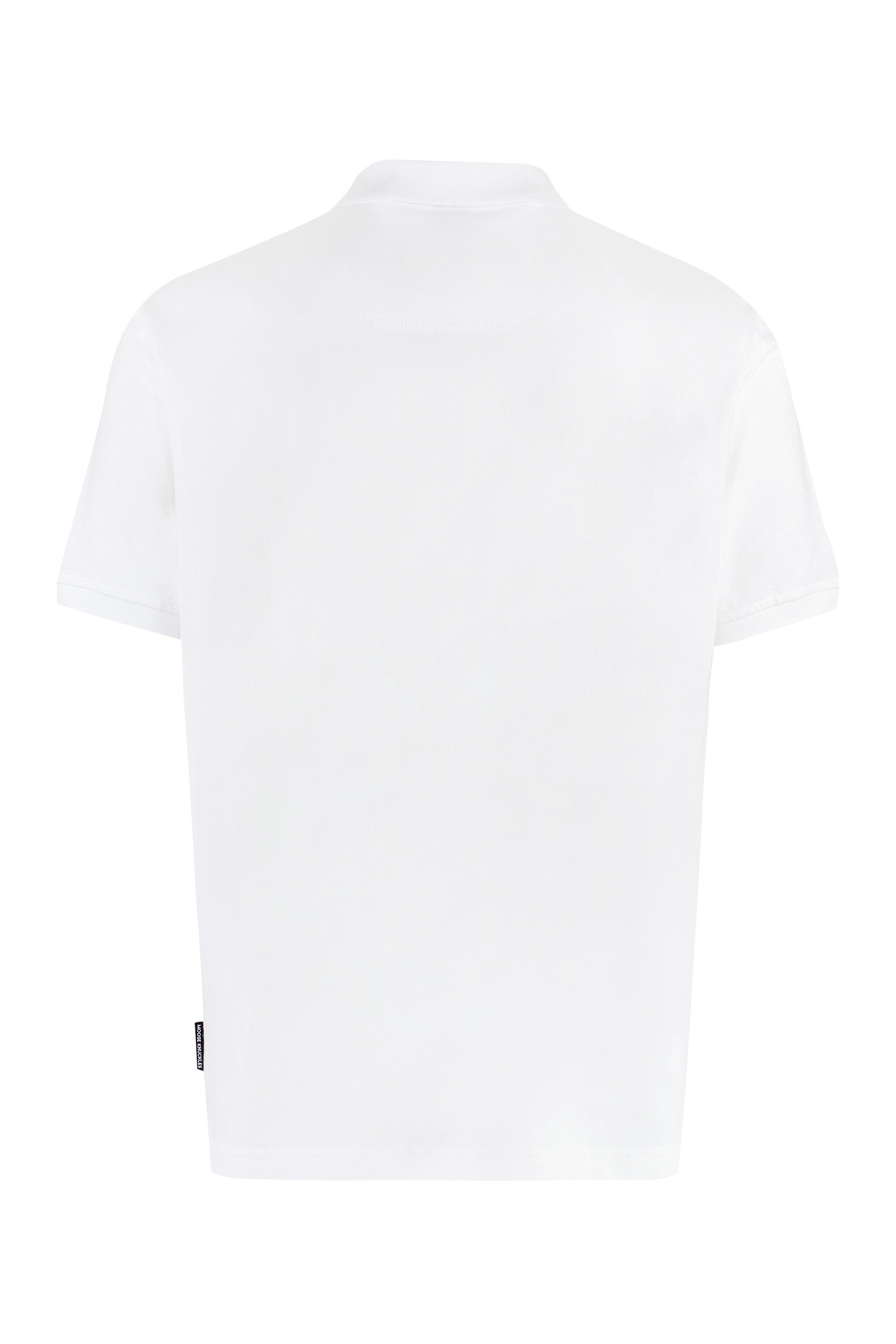 Cotton-piqué polo shirt