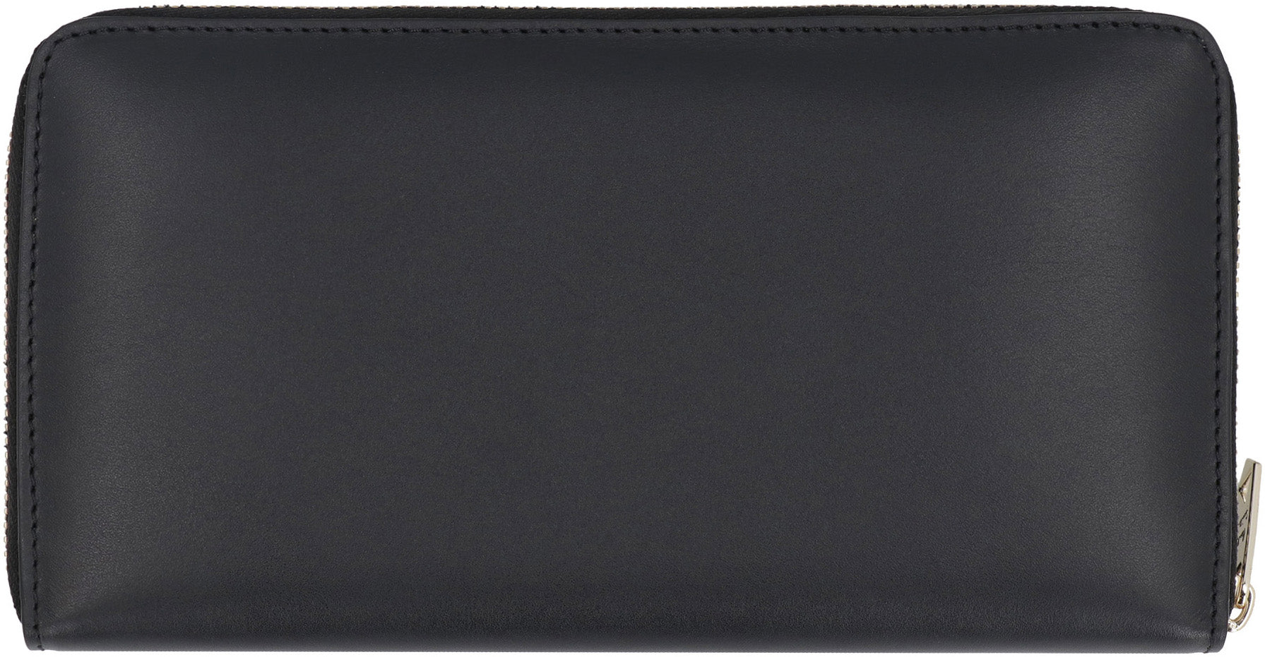 Leather zip around wallet