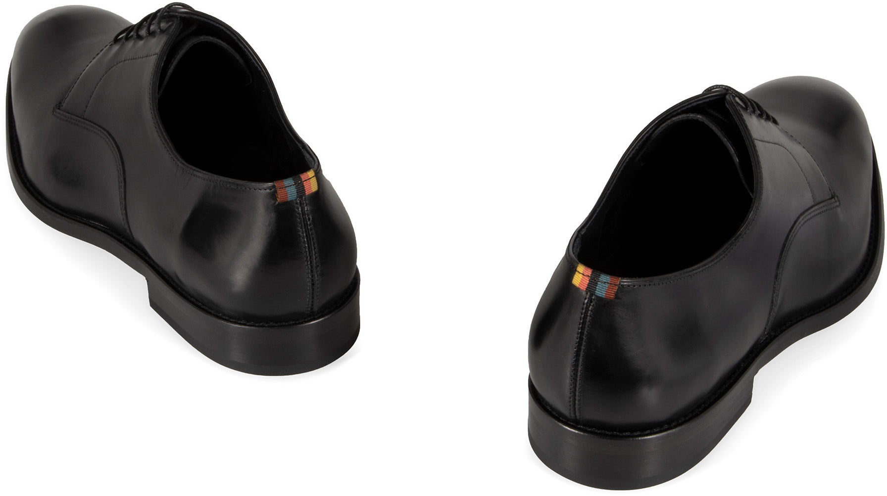 Leather lace-up shoes