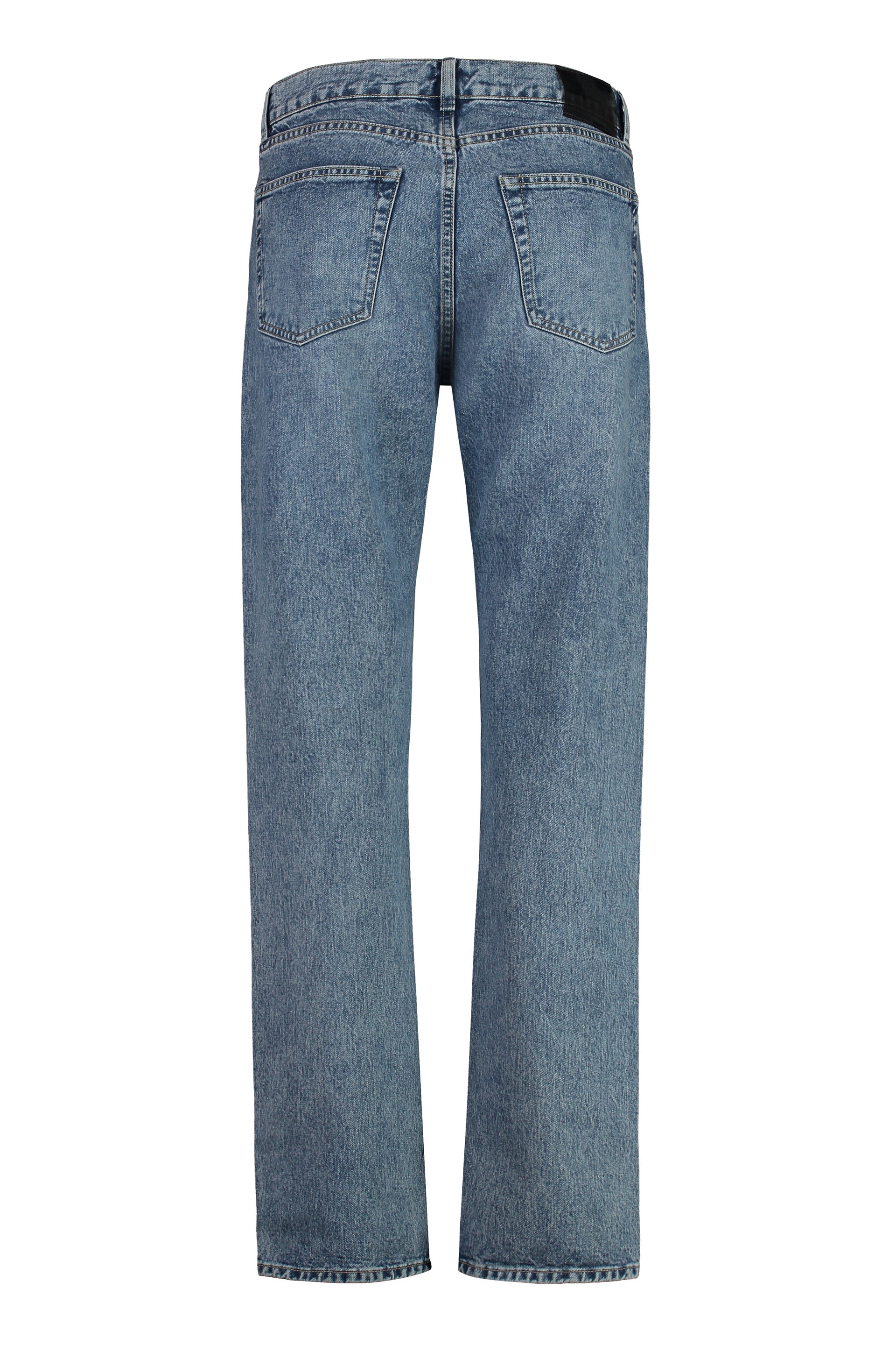 First Cut 5-pocket straight-leg jeans