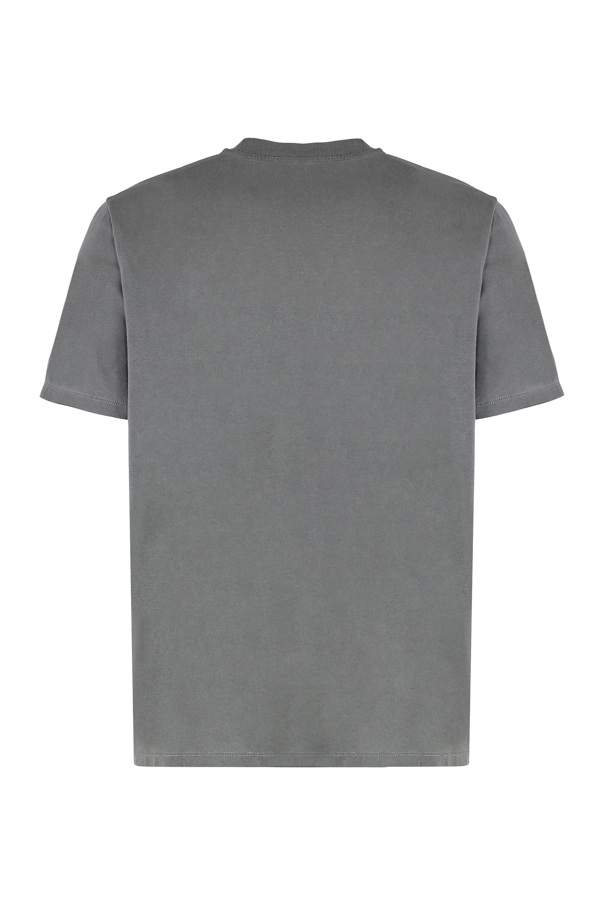 Boxy crew neck T-shirt in jersey