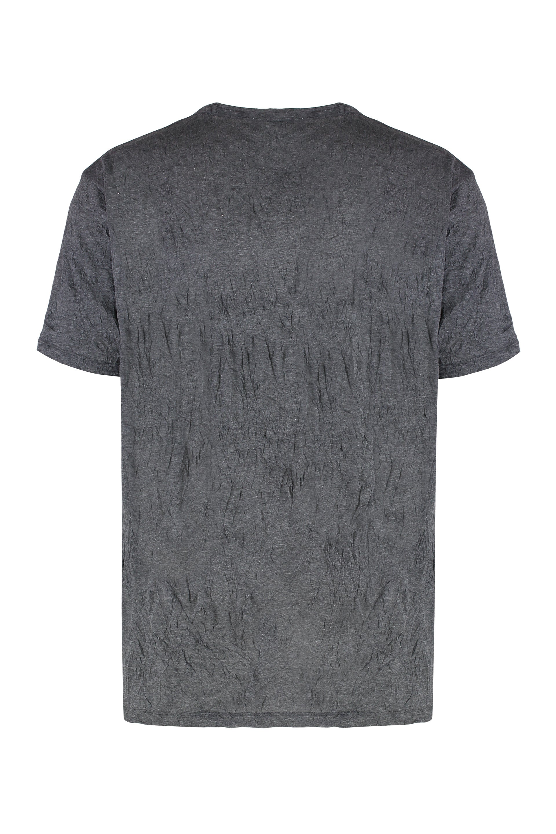 New Box Cotton blend crew-neck T-shirt