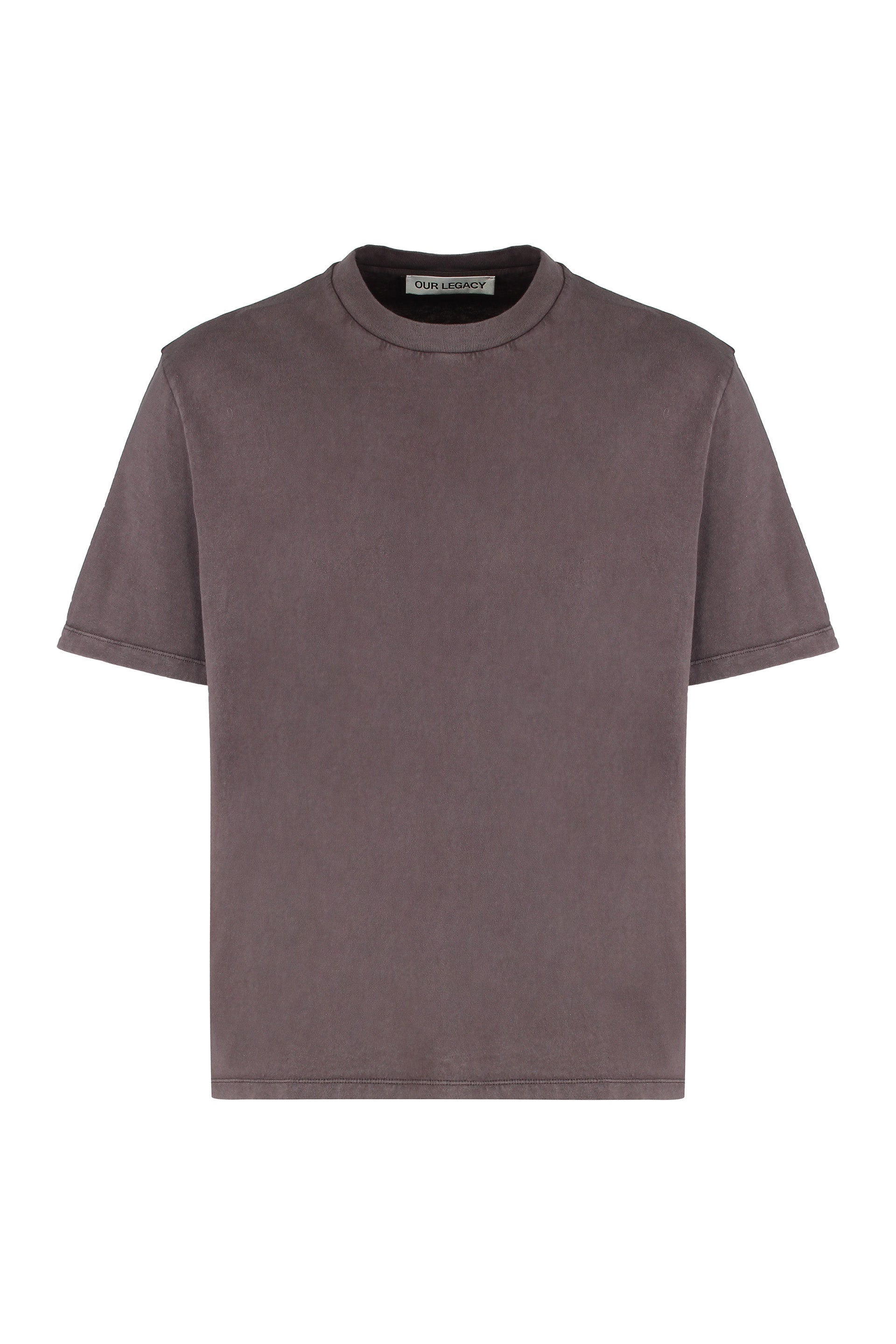 Crew neck cotton T-shirt