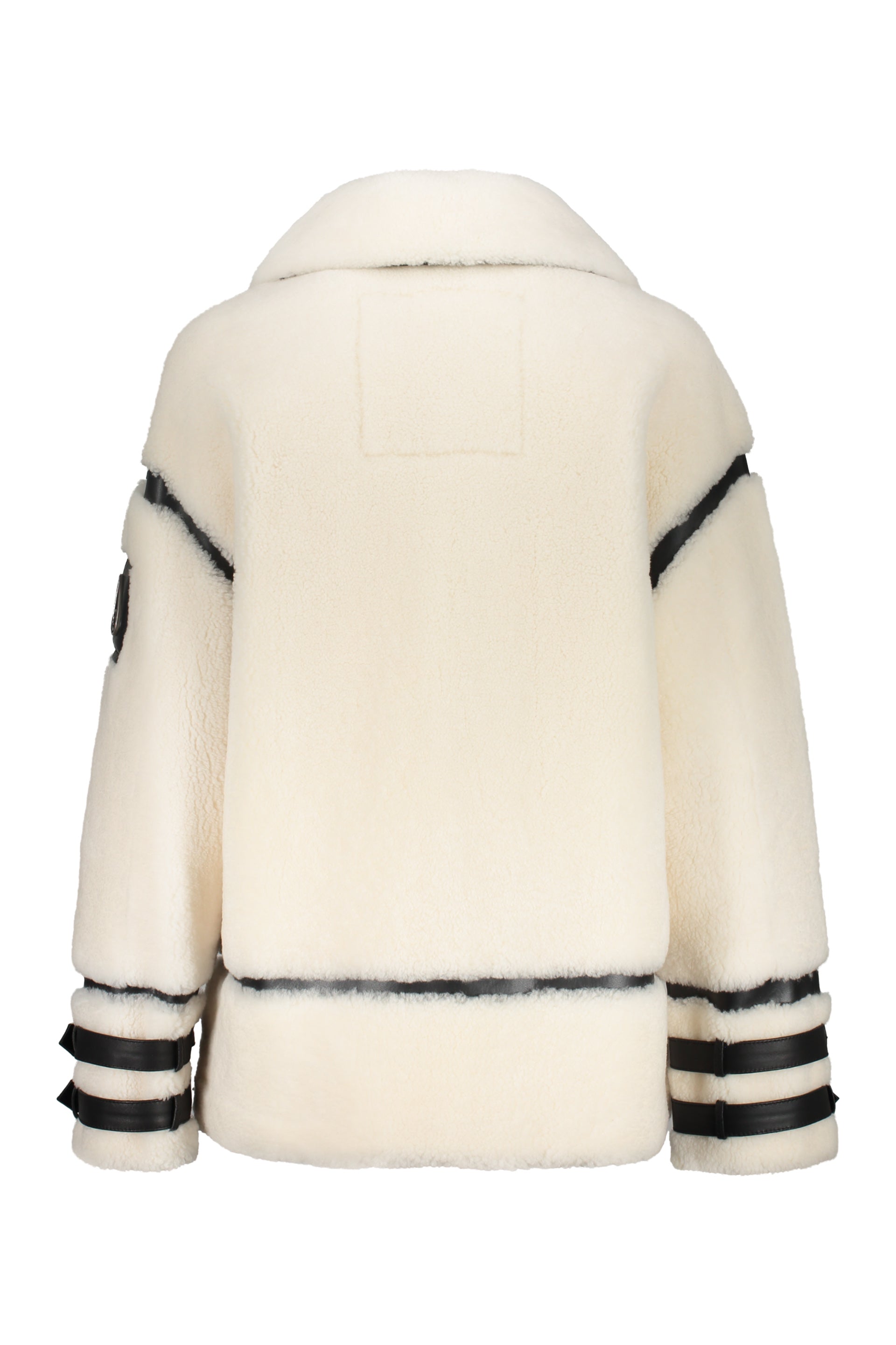 Golden prairie sheepskin jacket