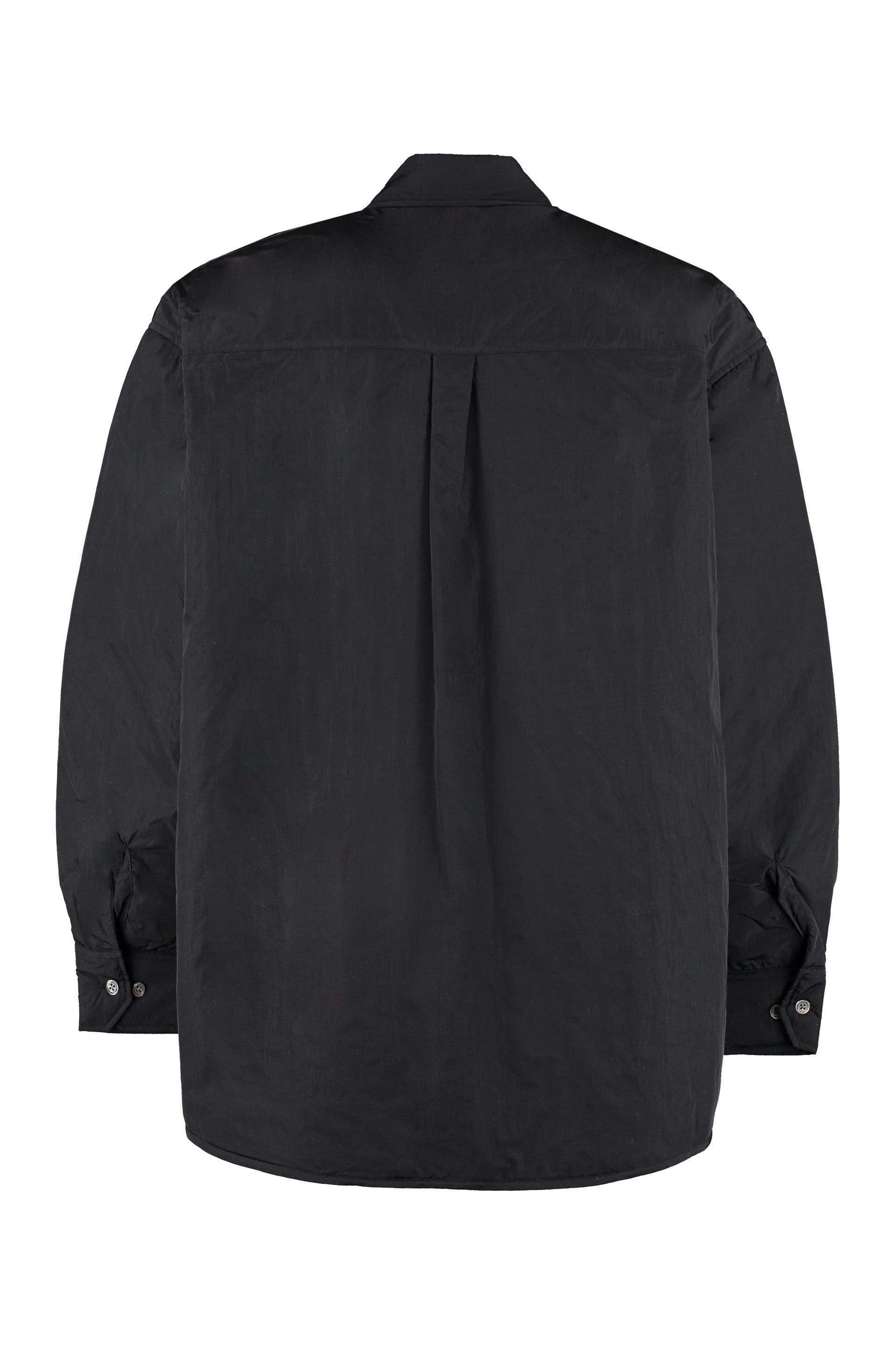 Padded nylon overshirt