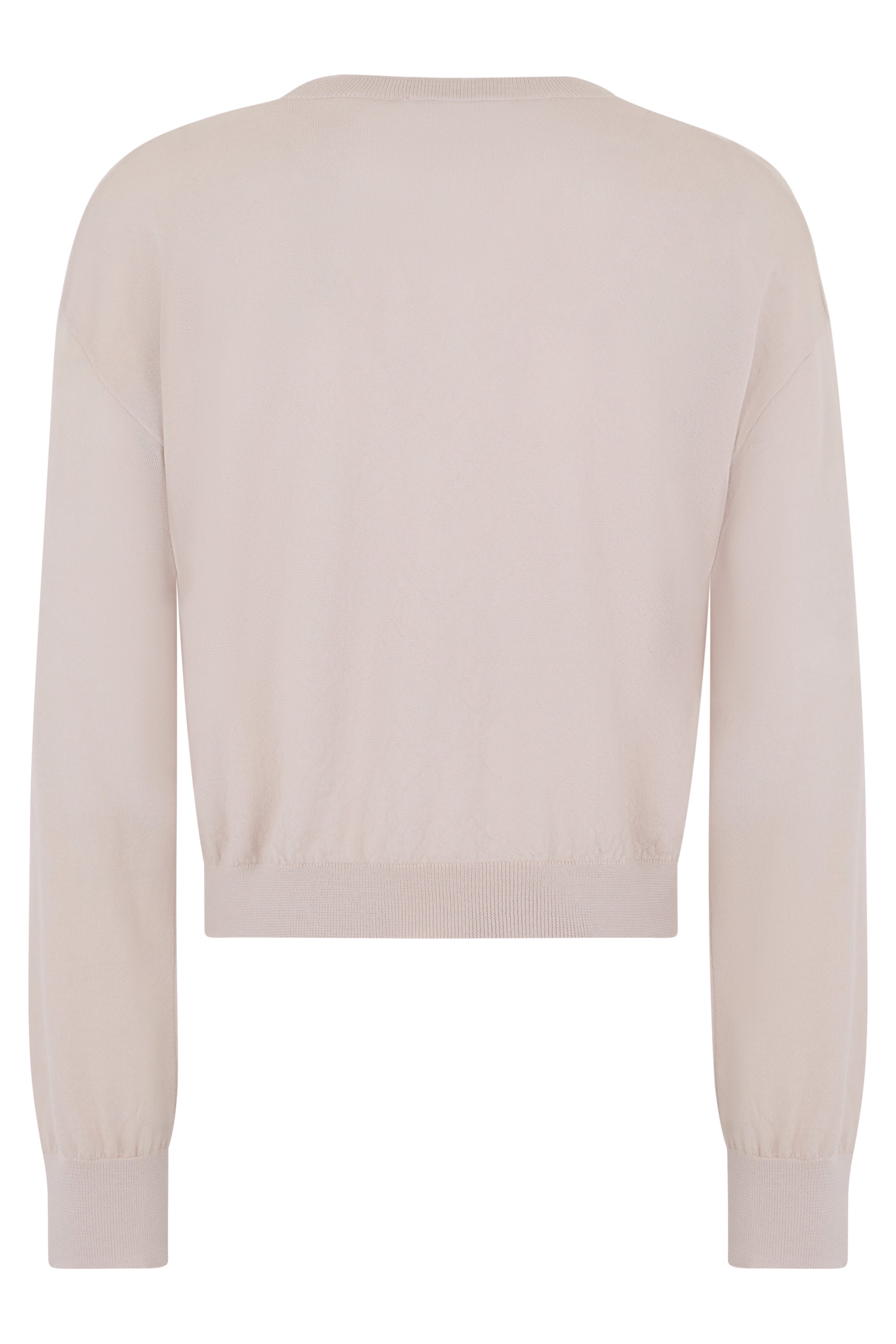 Blossom beige sweater with diamonds
