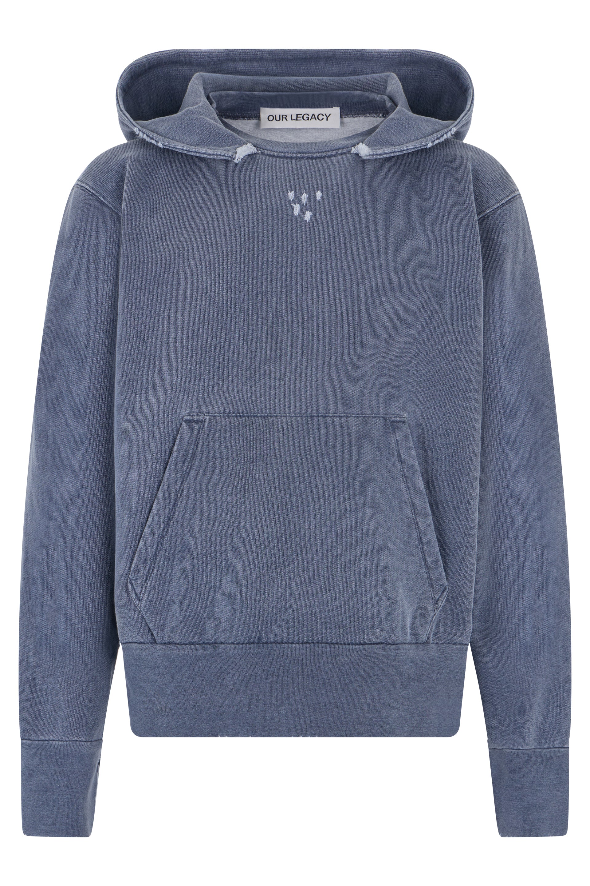 Faded blue hoodie
