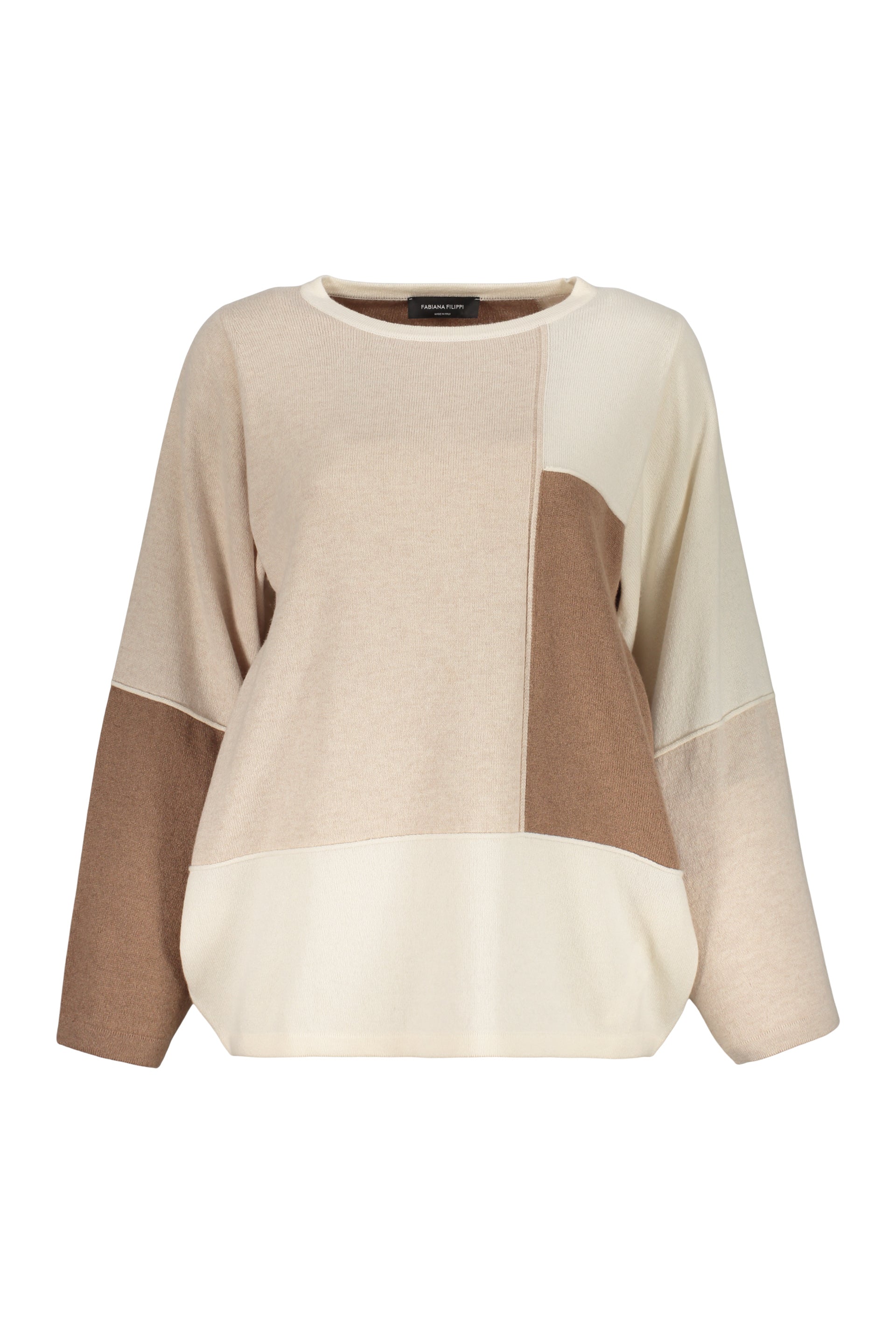 Long sleeve crew-neck sweater