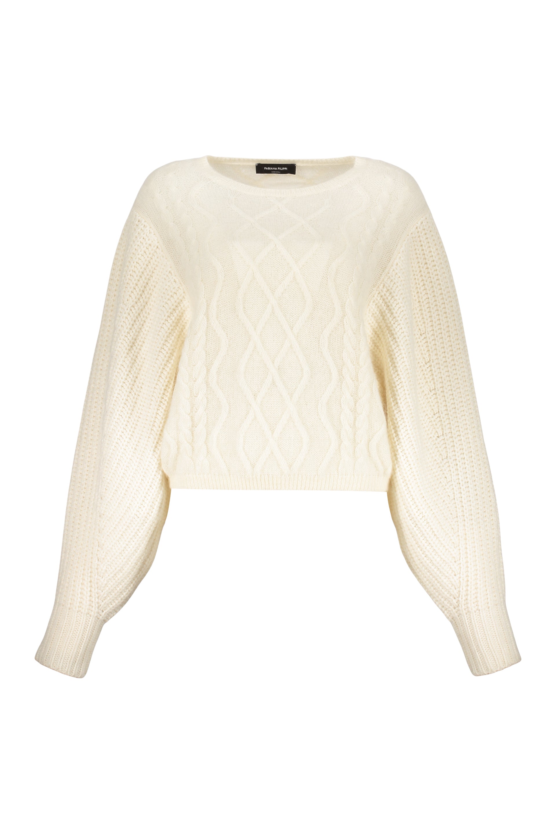 Long sleeve crew-neck sweater
