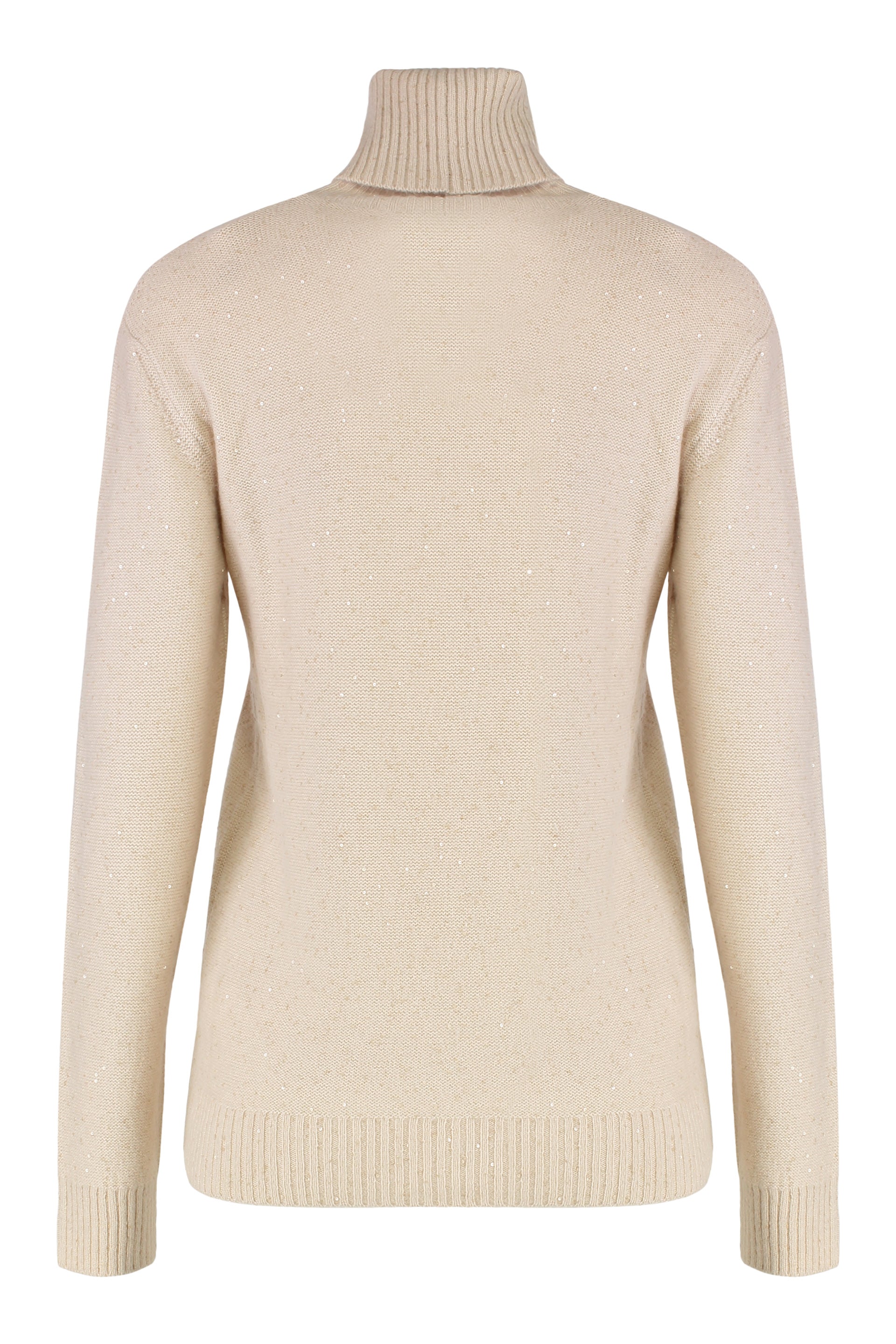 Wool blend turtleneck sweater