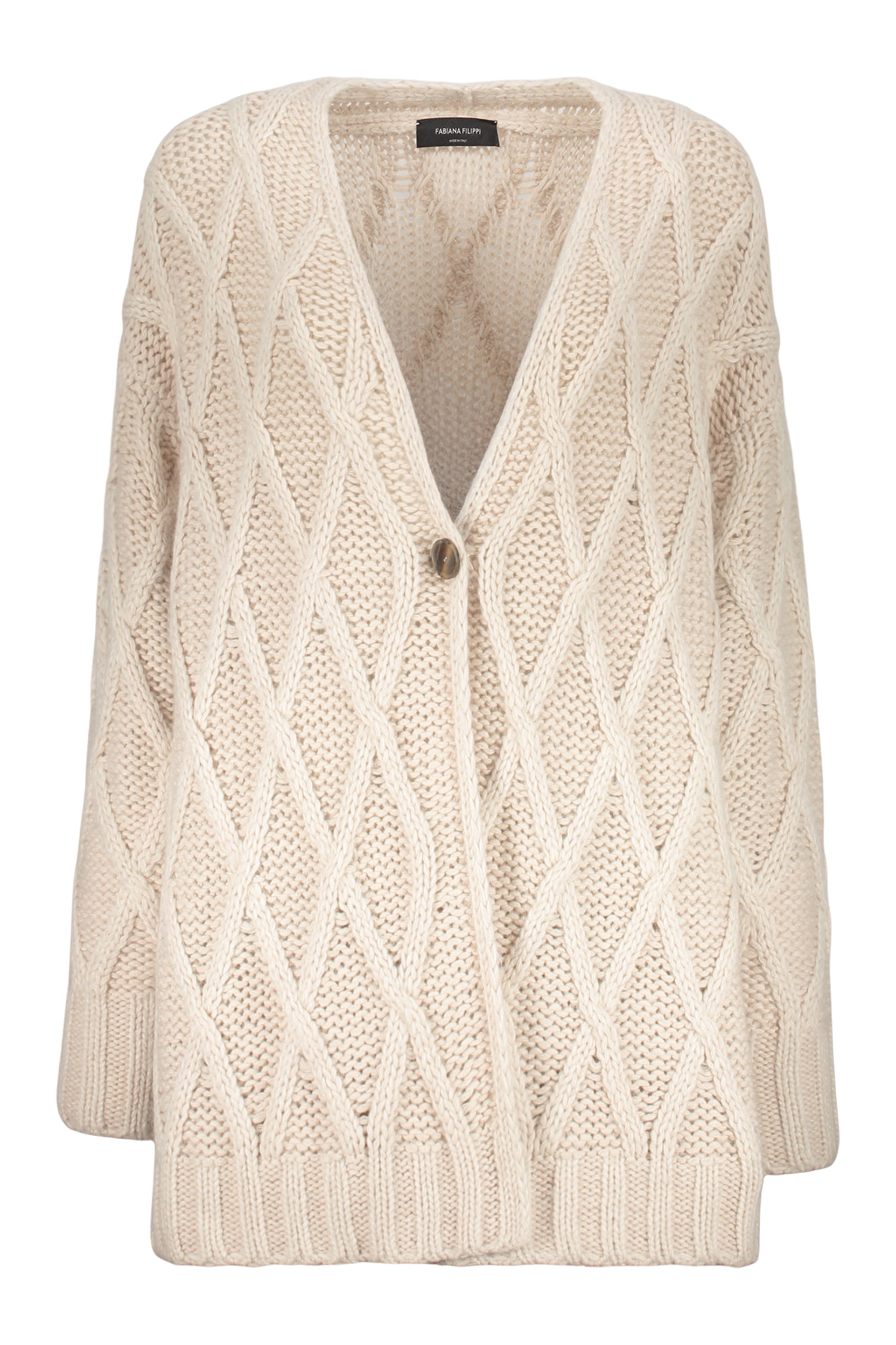 Item with open stitch knitting