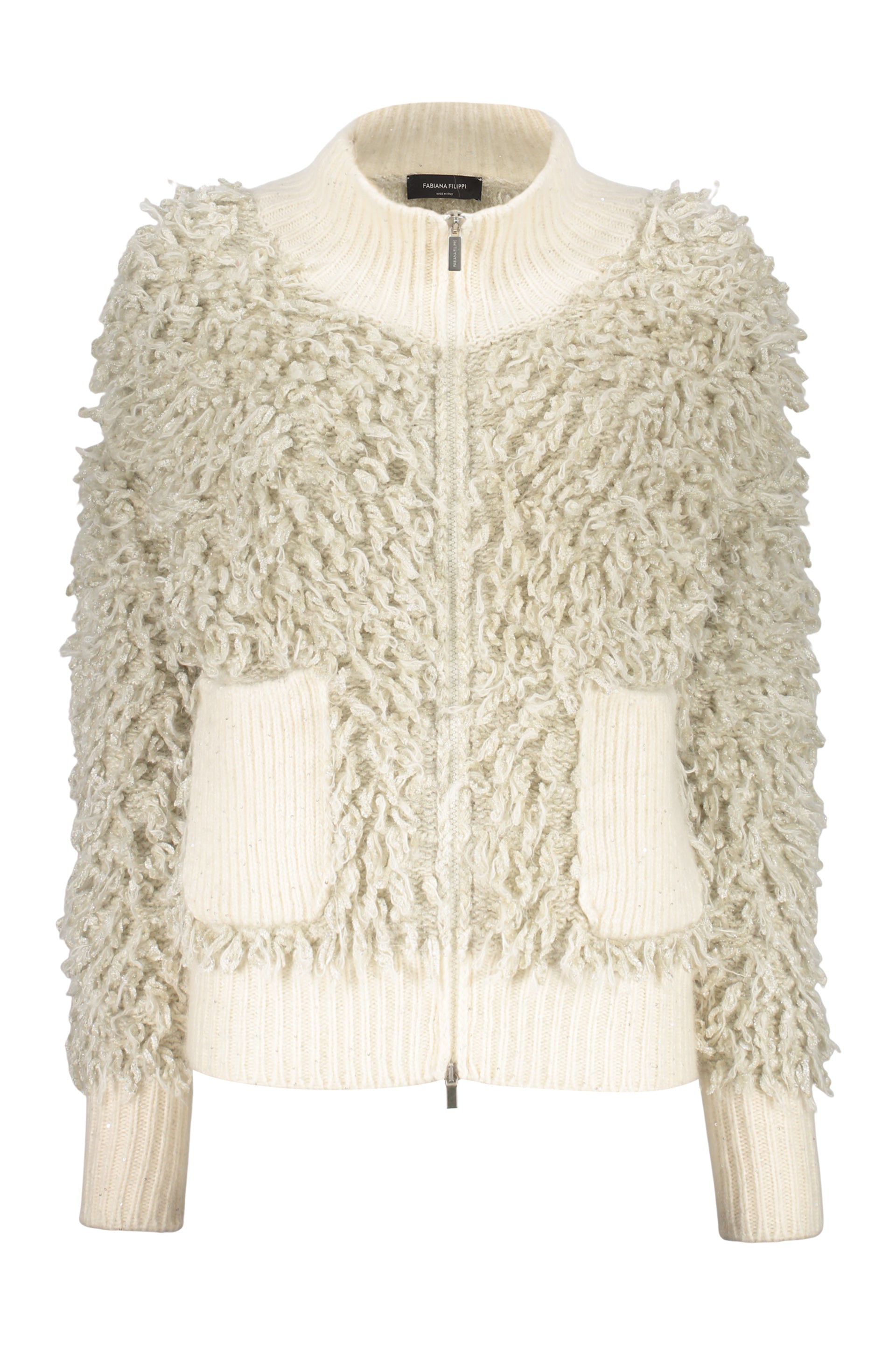 Zipped cardigan