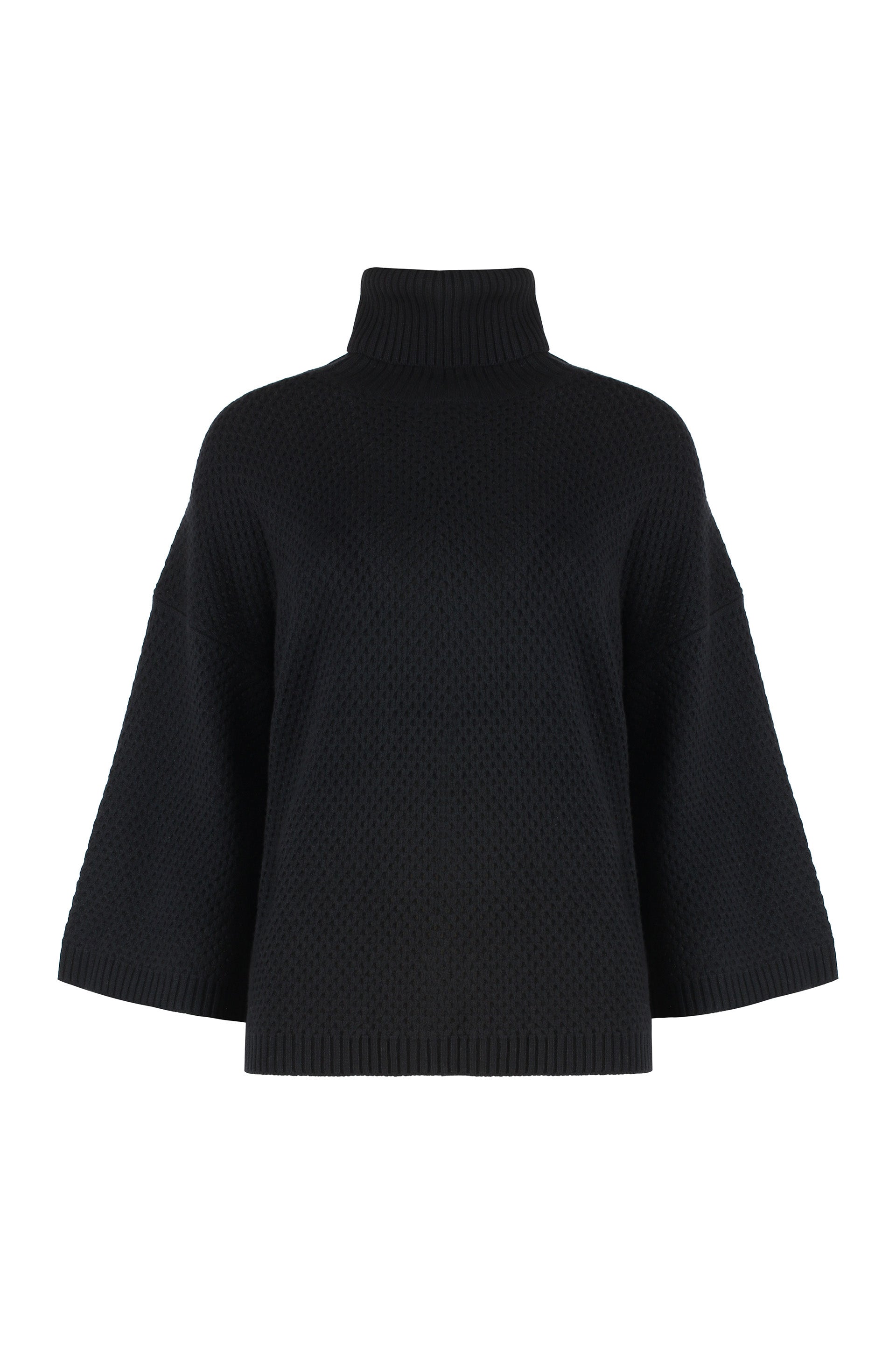 Wool blend turtleneck sweater