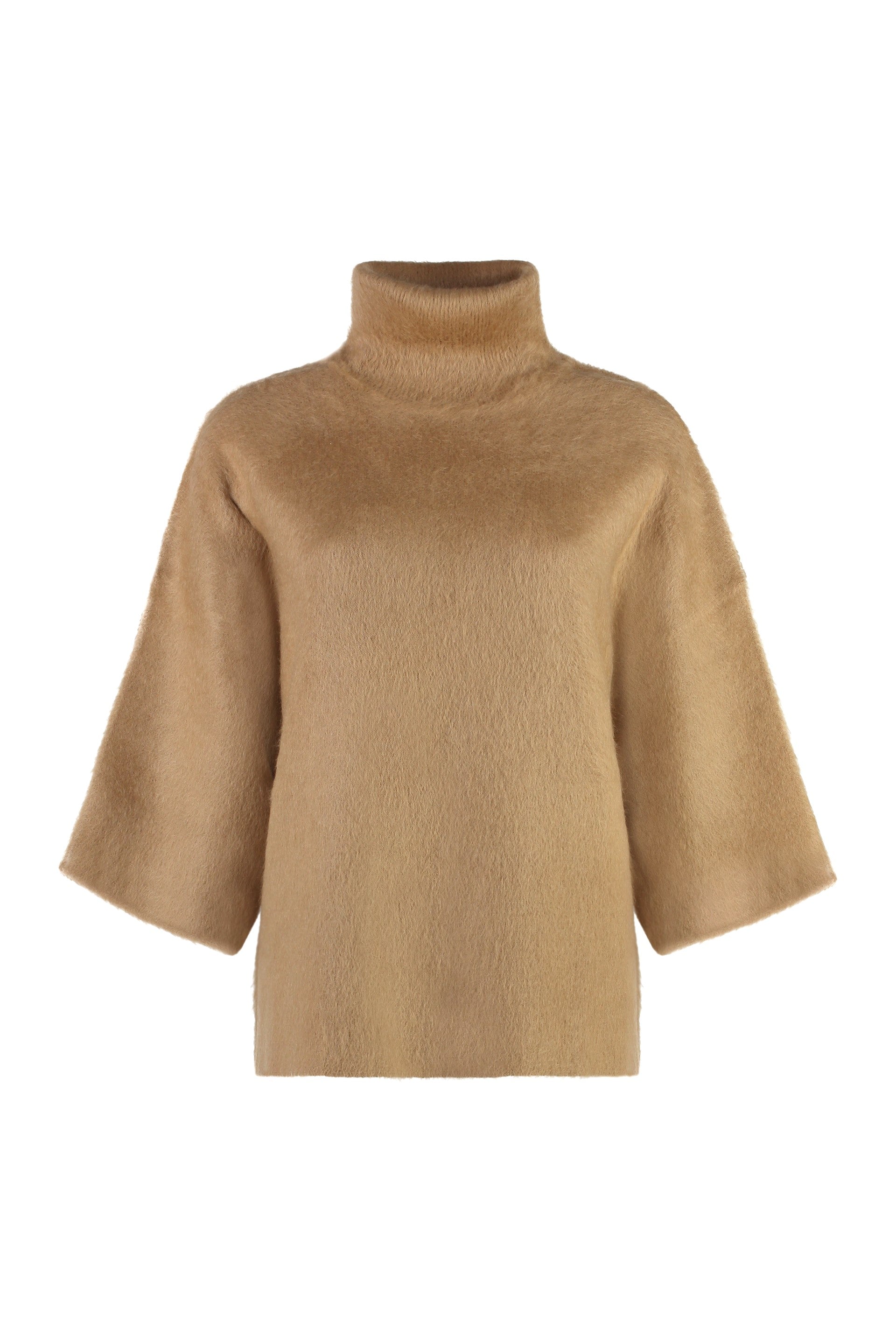 Virgin-wool turtleneck sweater