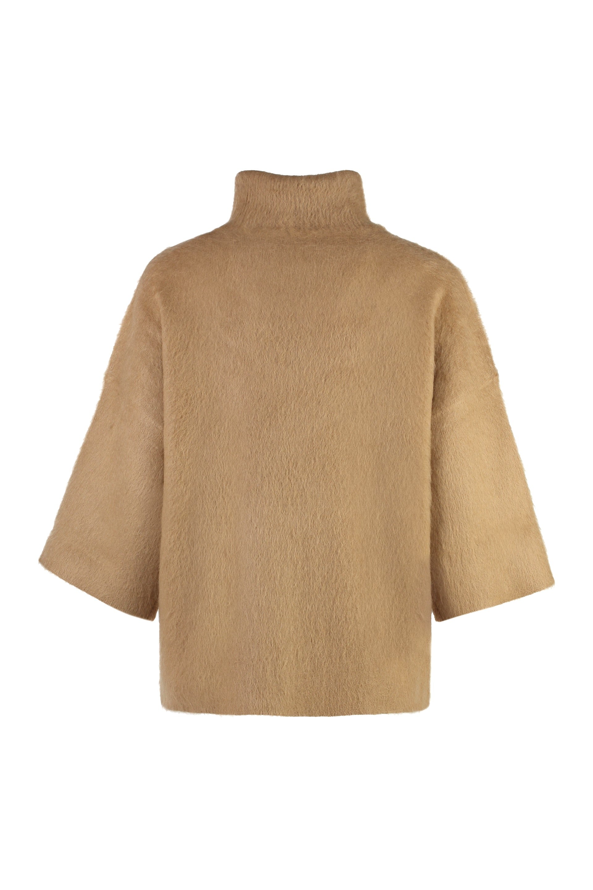 Virgin-wool turtleneck sweater