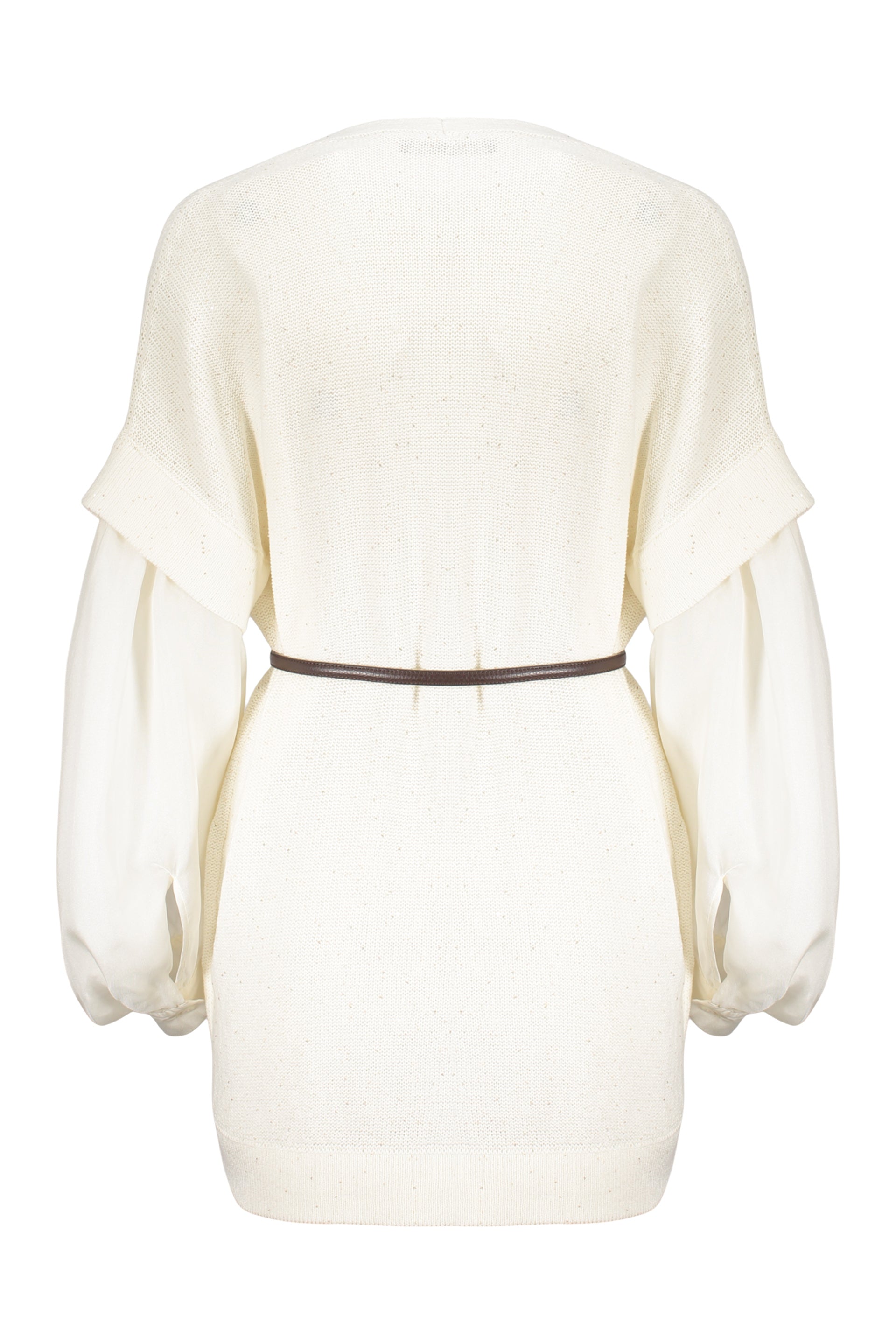 Belted cardigan