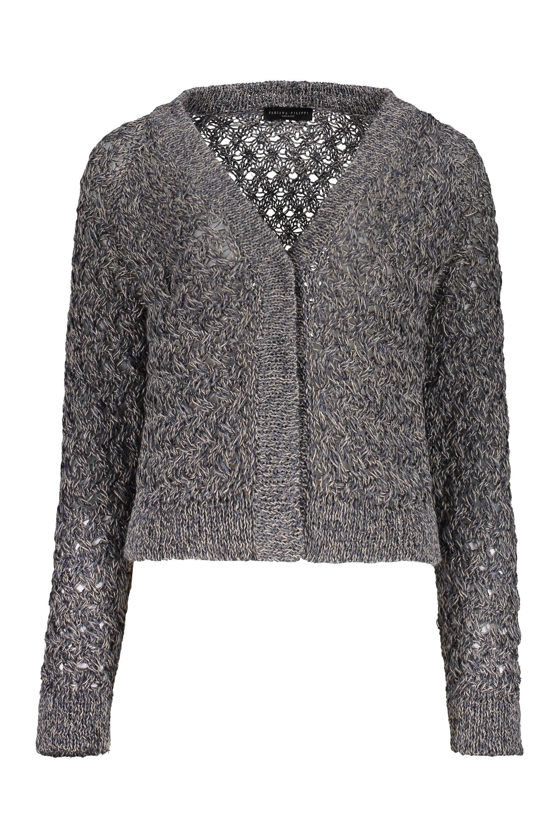 Item with open stitch knitting