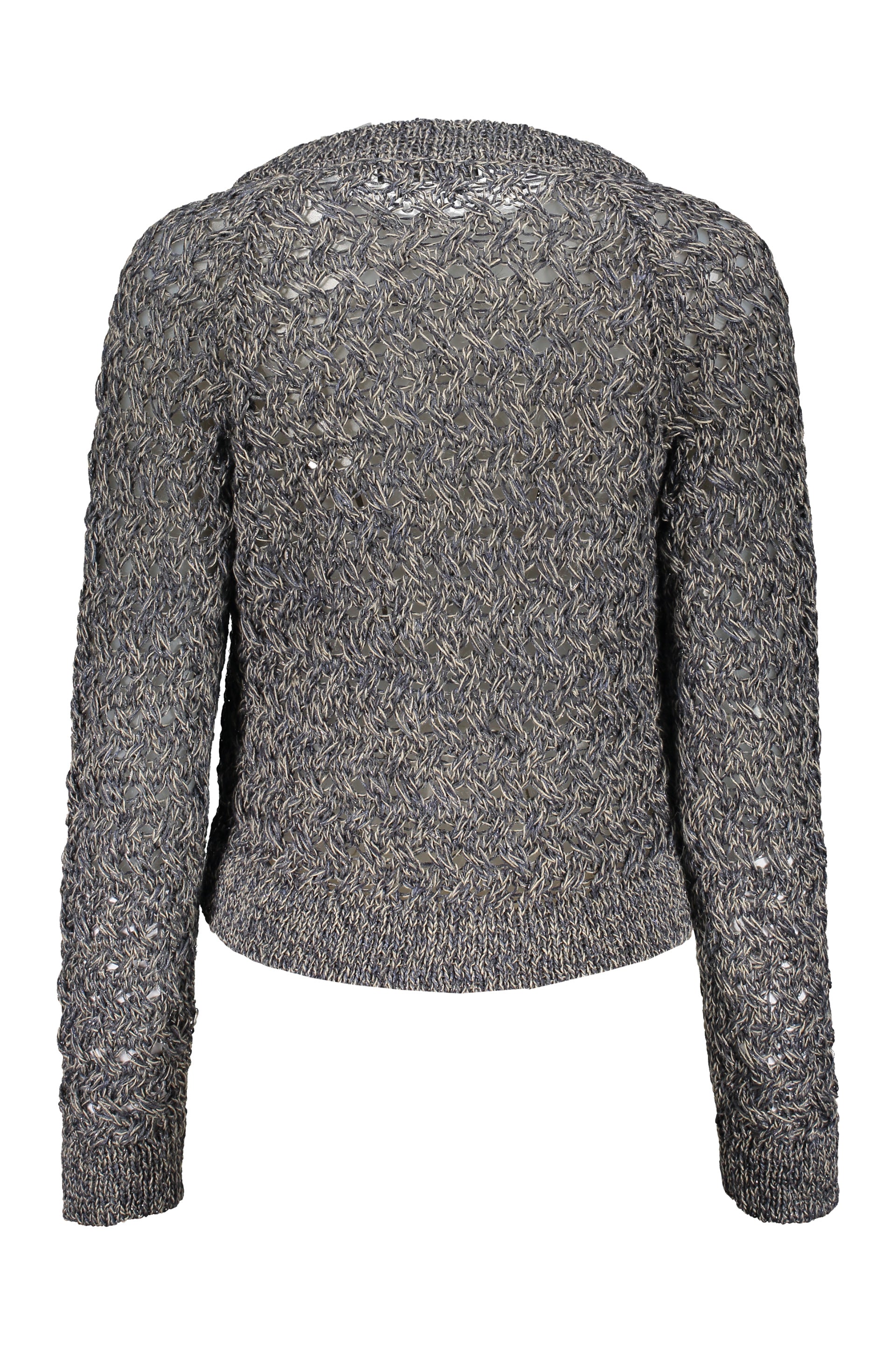 Item with open stitch knitting