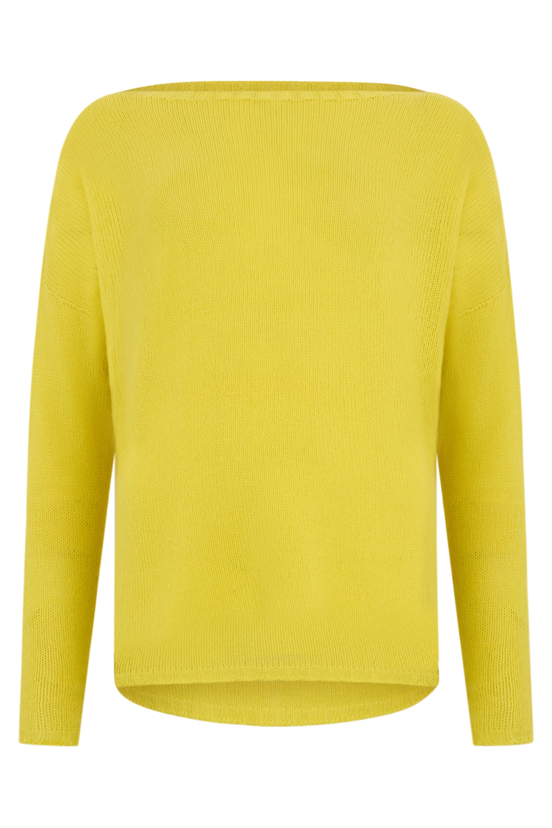 Mustard yellow sweater ideal for all occasions.
