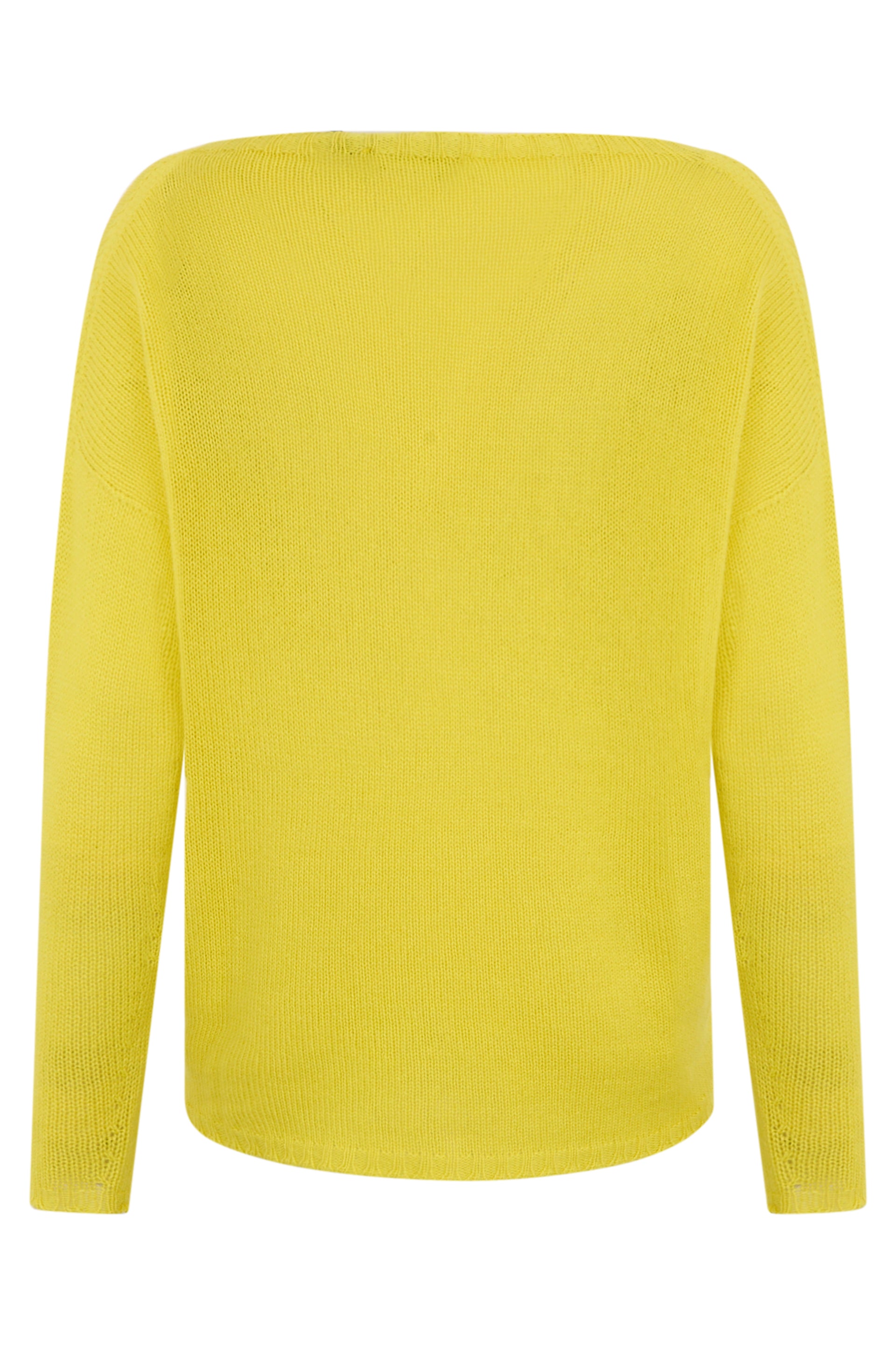 Mustard yellow sweater ideal for all occasions.