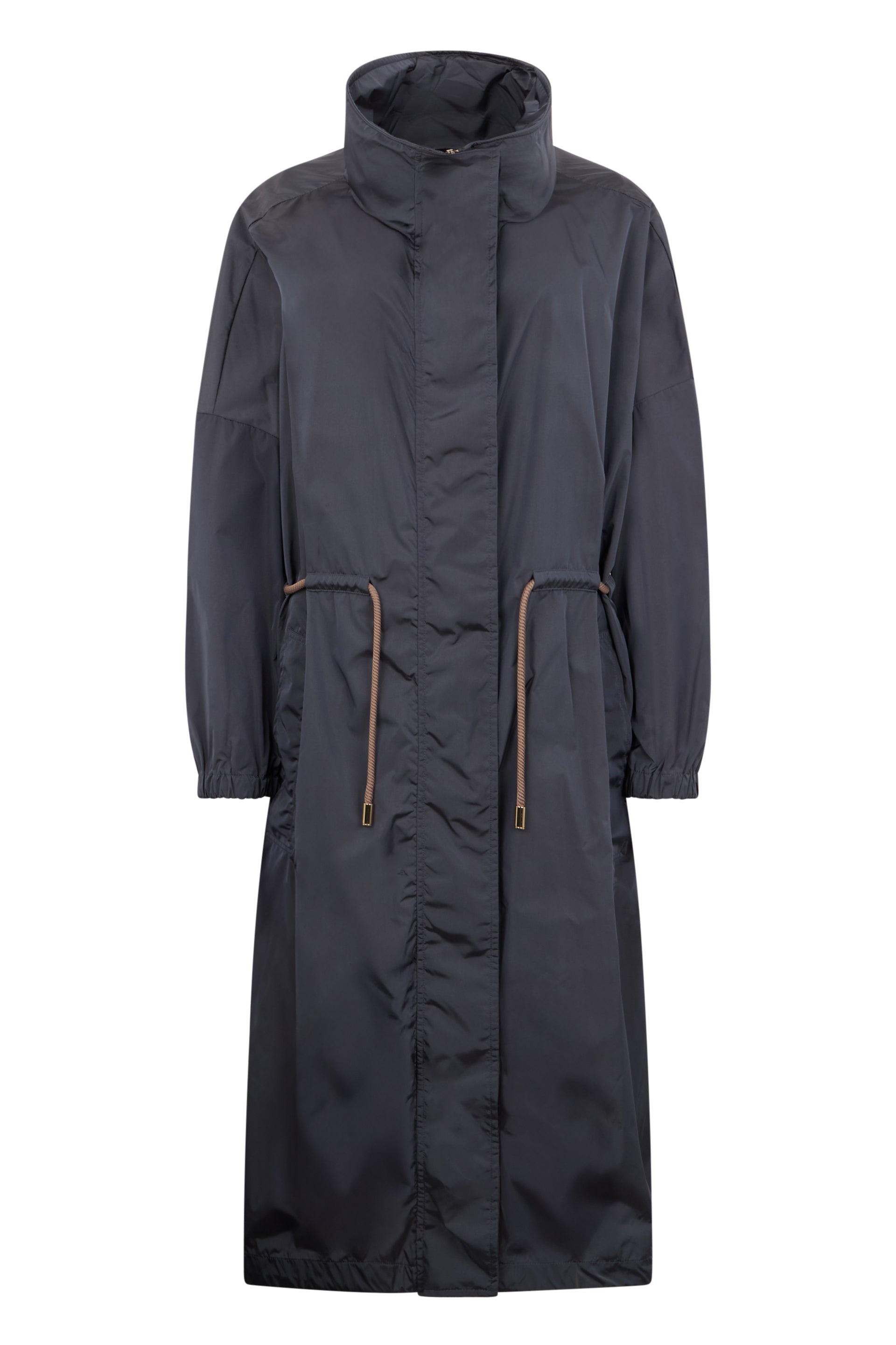 Elegant long coat, light and versatile.