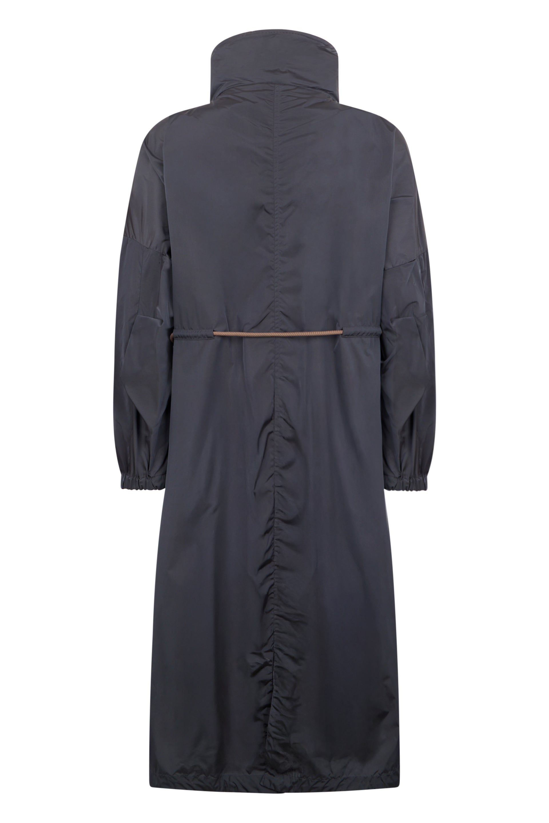 Elegant long coat, light and versatile.