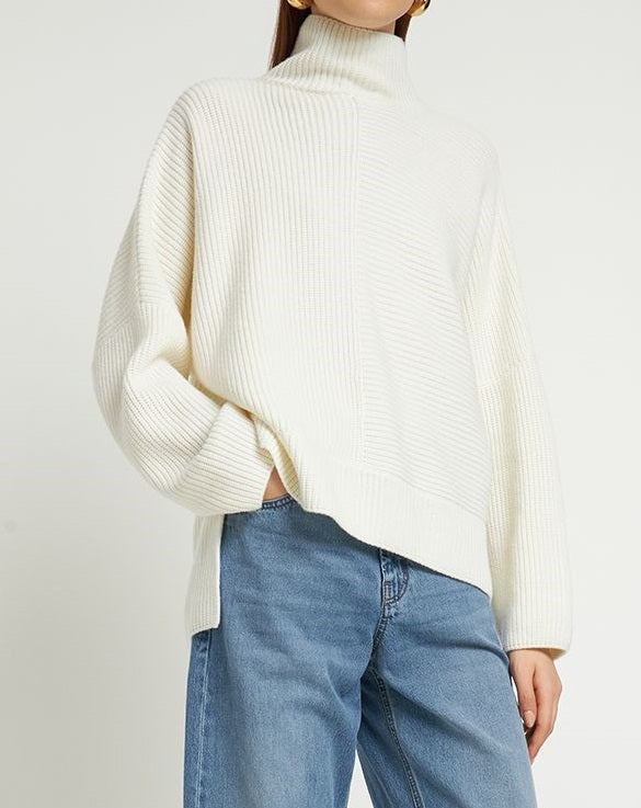 Cashmere turtleneck sweater