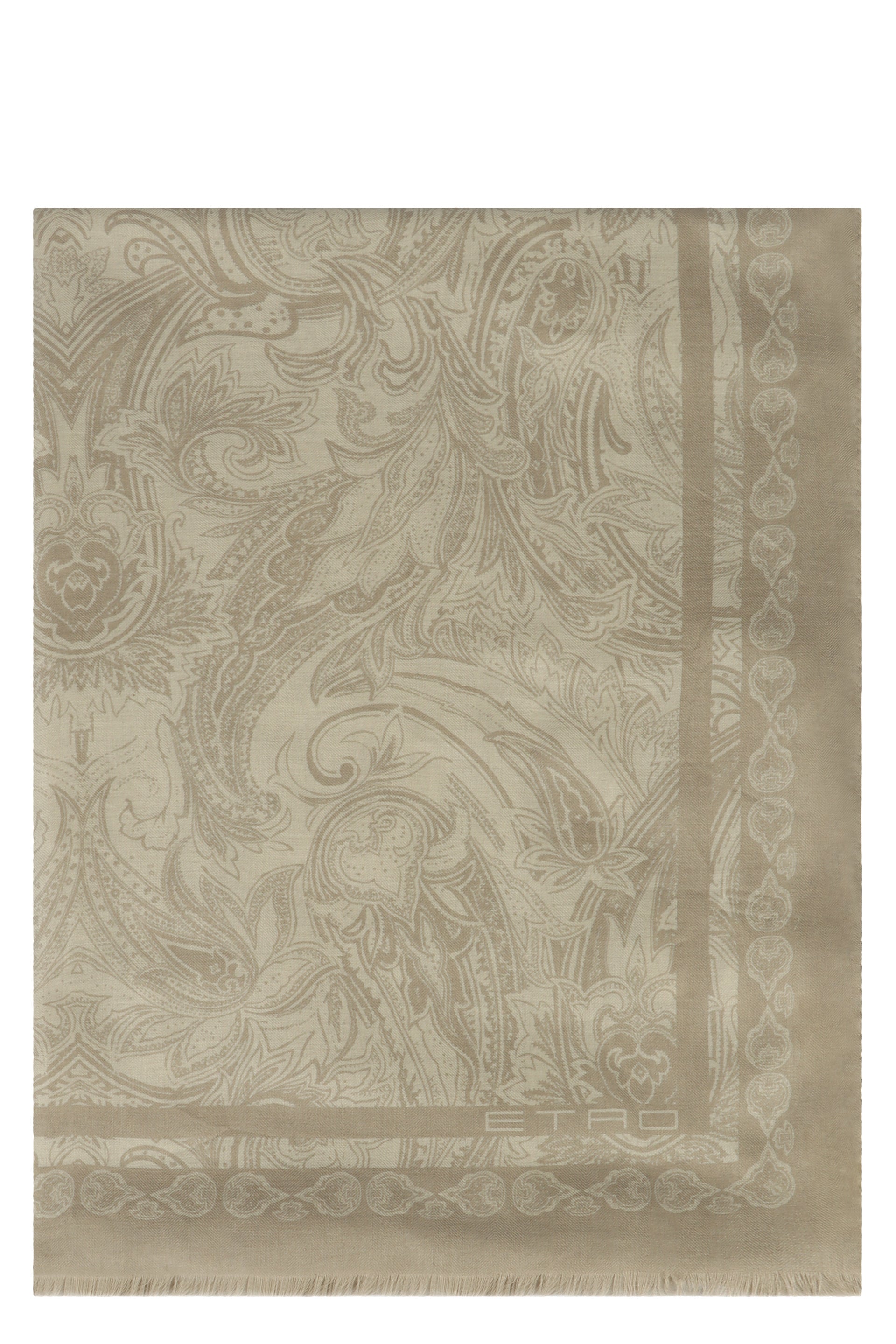 Cashmere-silk blend scarf