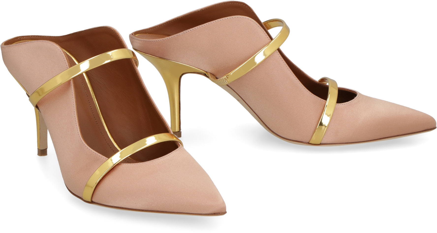 Maureen satin mules