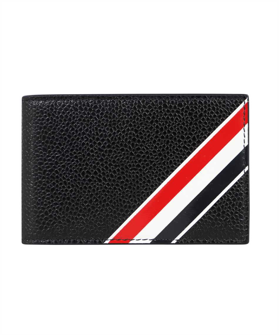 Leather flap-over wallet