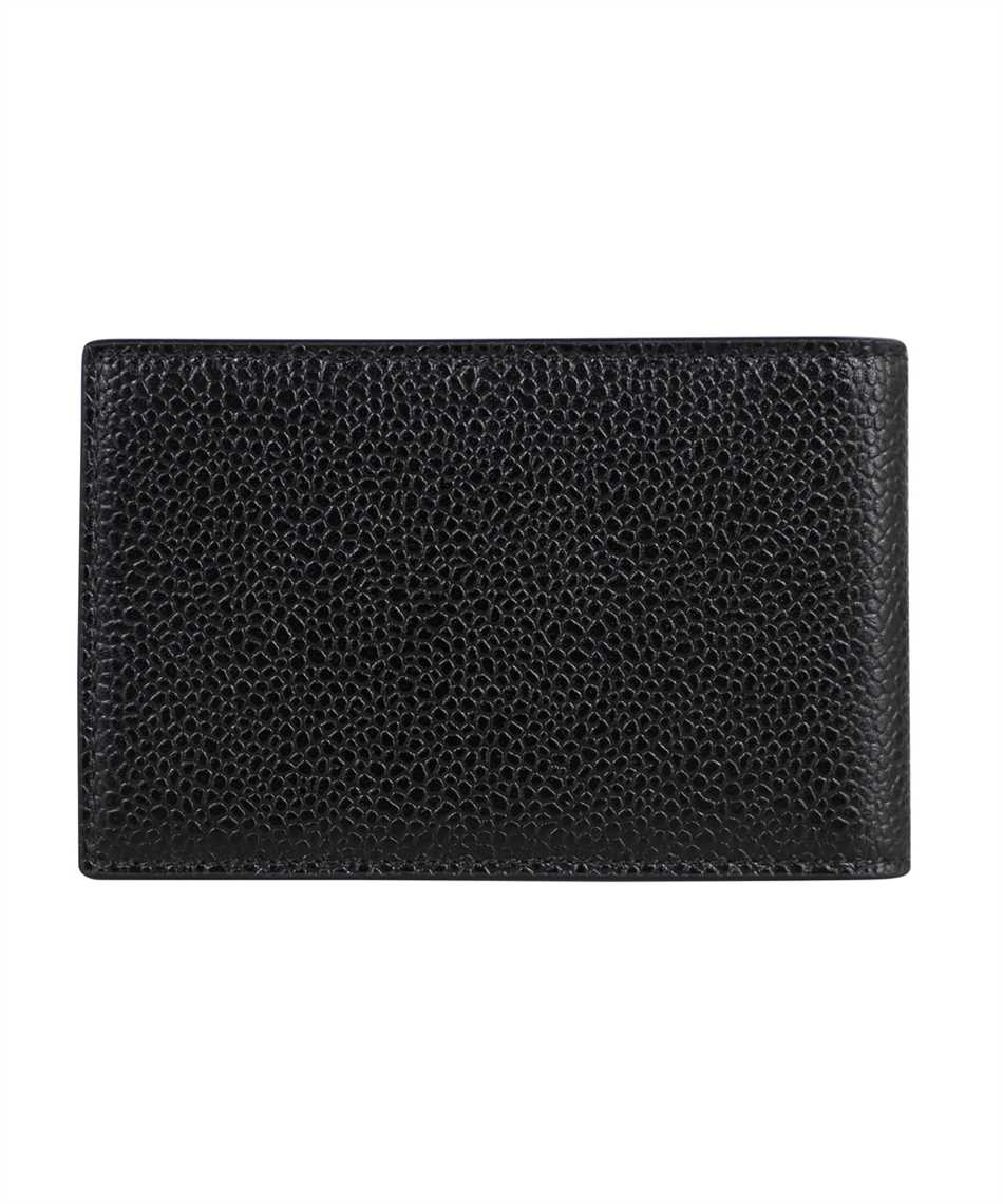 Leather flap-over wallet