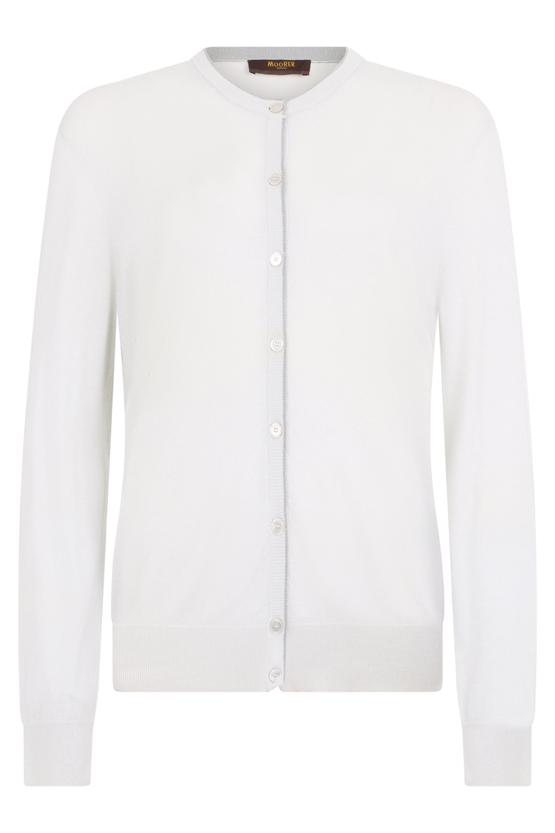 Light white jacket with elegant zip