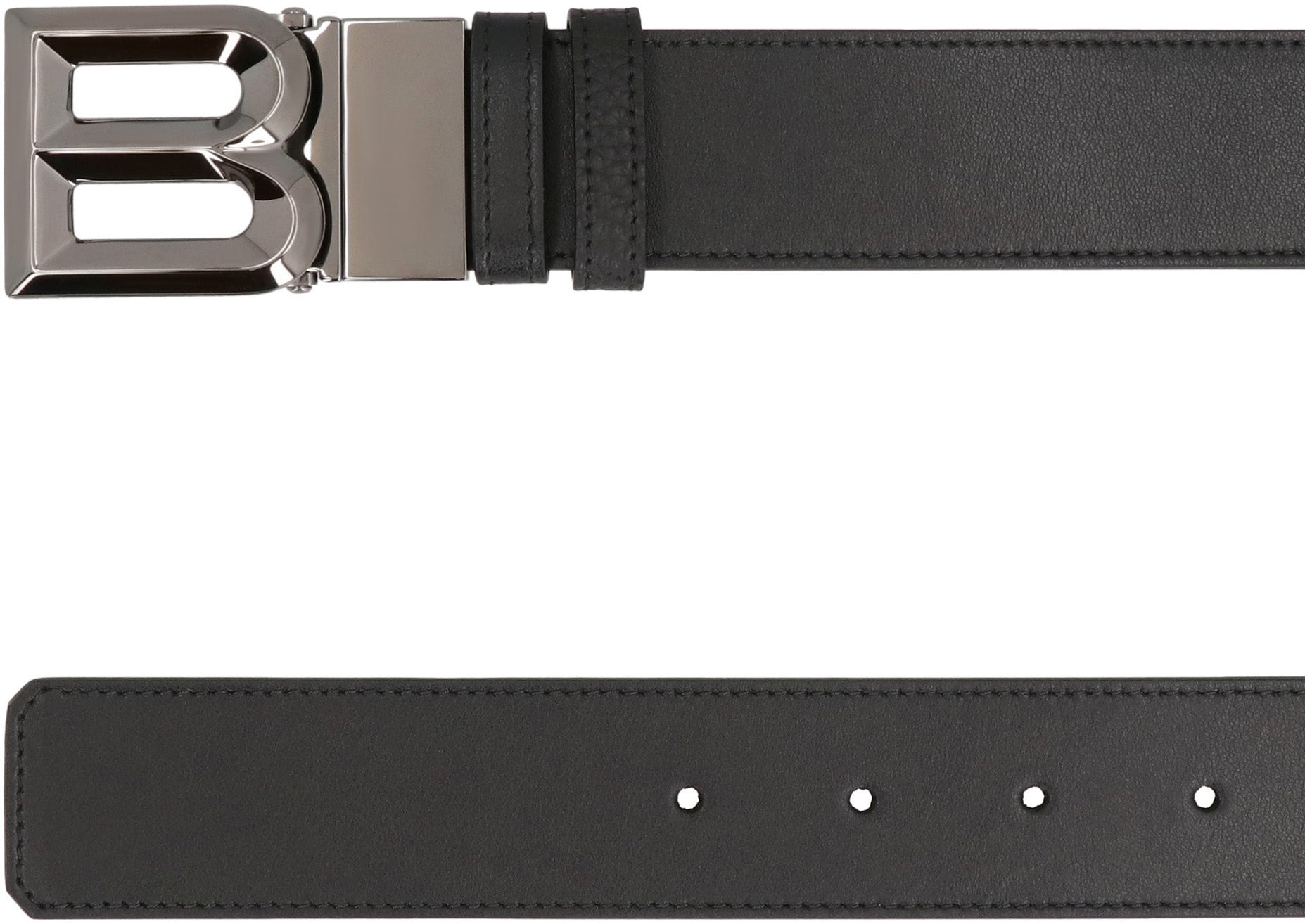 Reversible And Adjustable Leather Belt