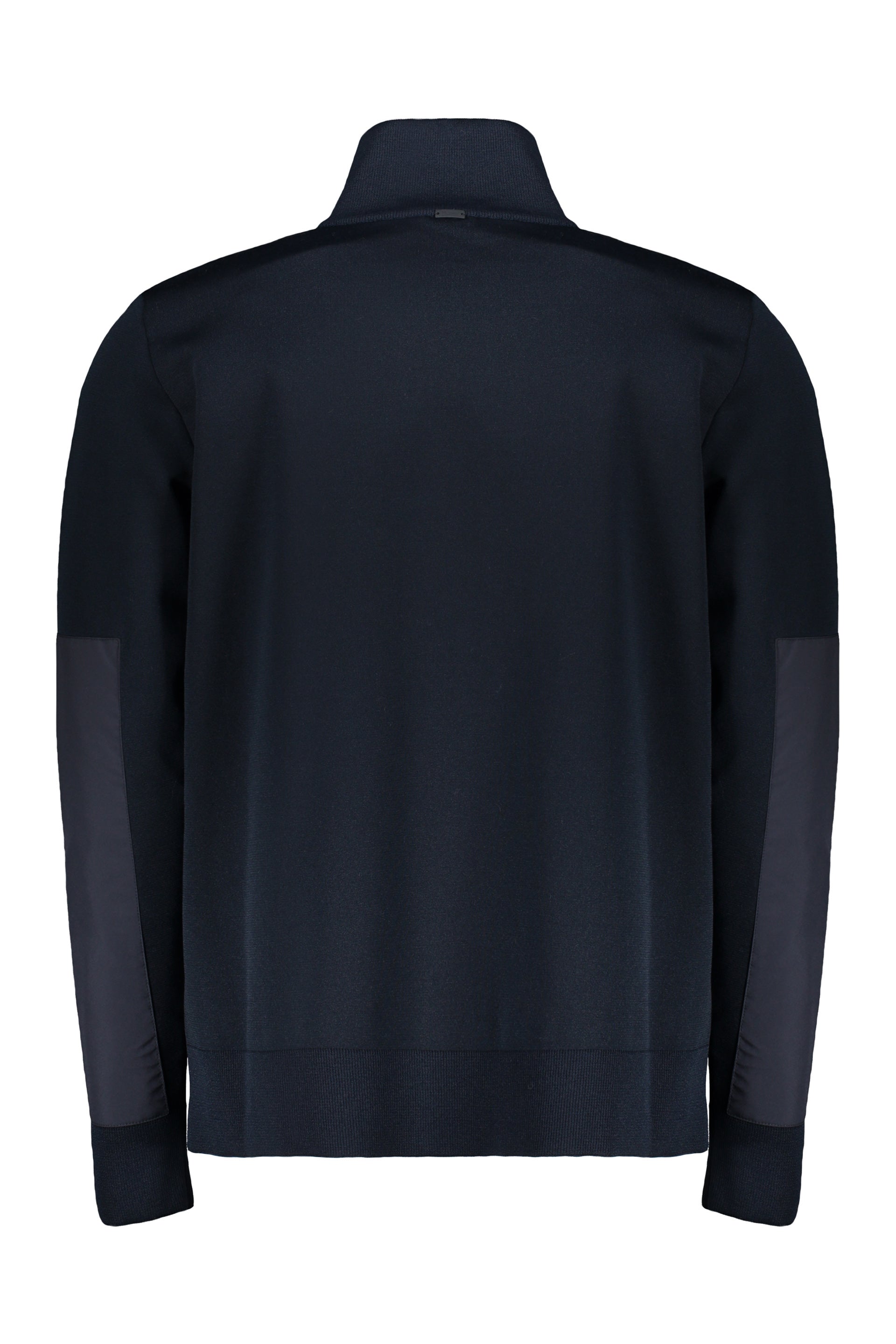 Cardigan with zipper