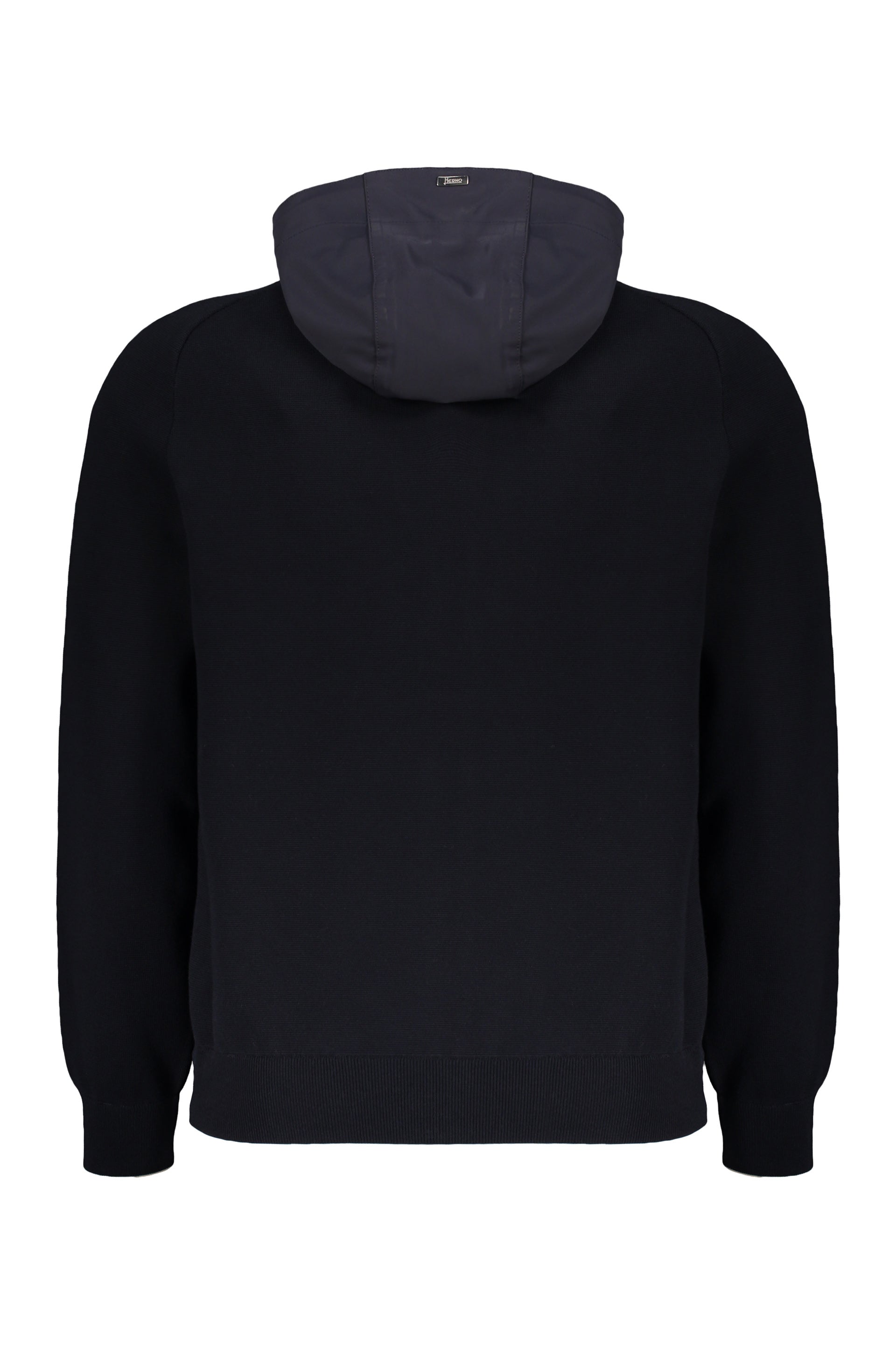 Jacket with zip closure and hood