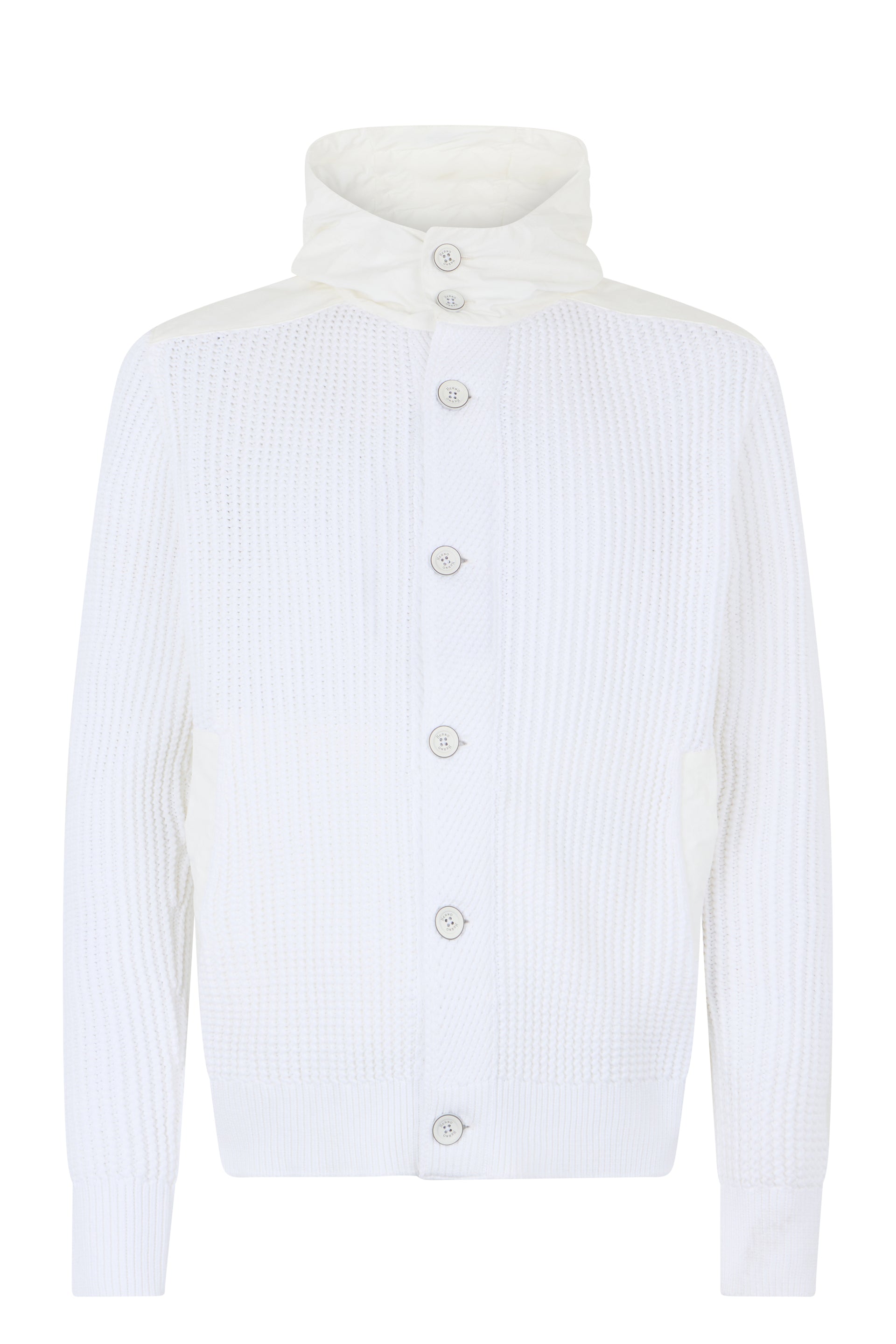 White cardigan with minimalist and versatile design