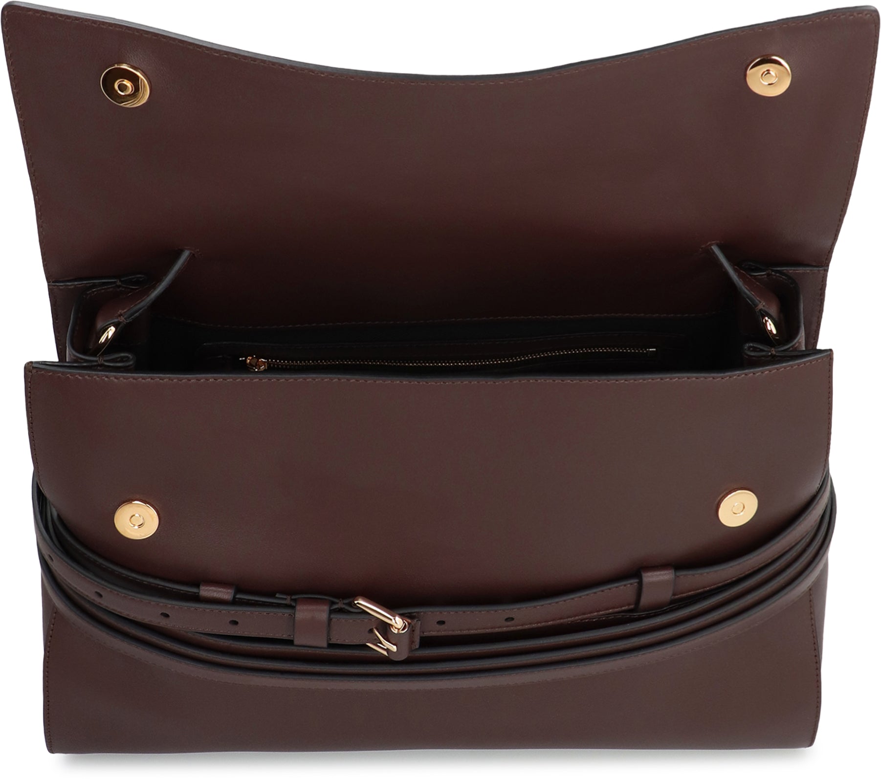 Moschino Tie Me leather handbag