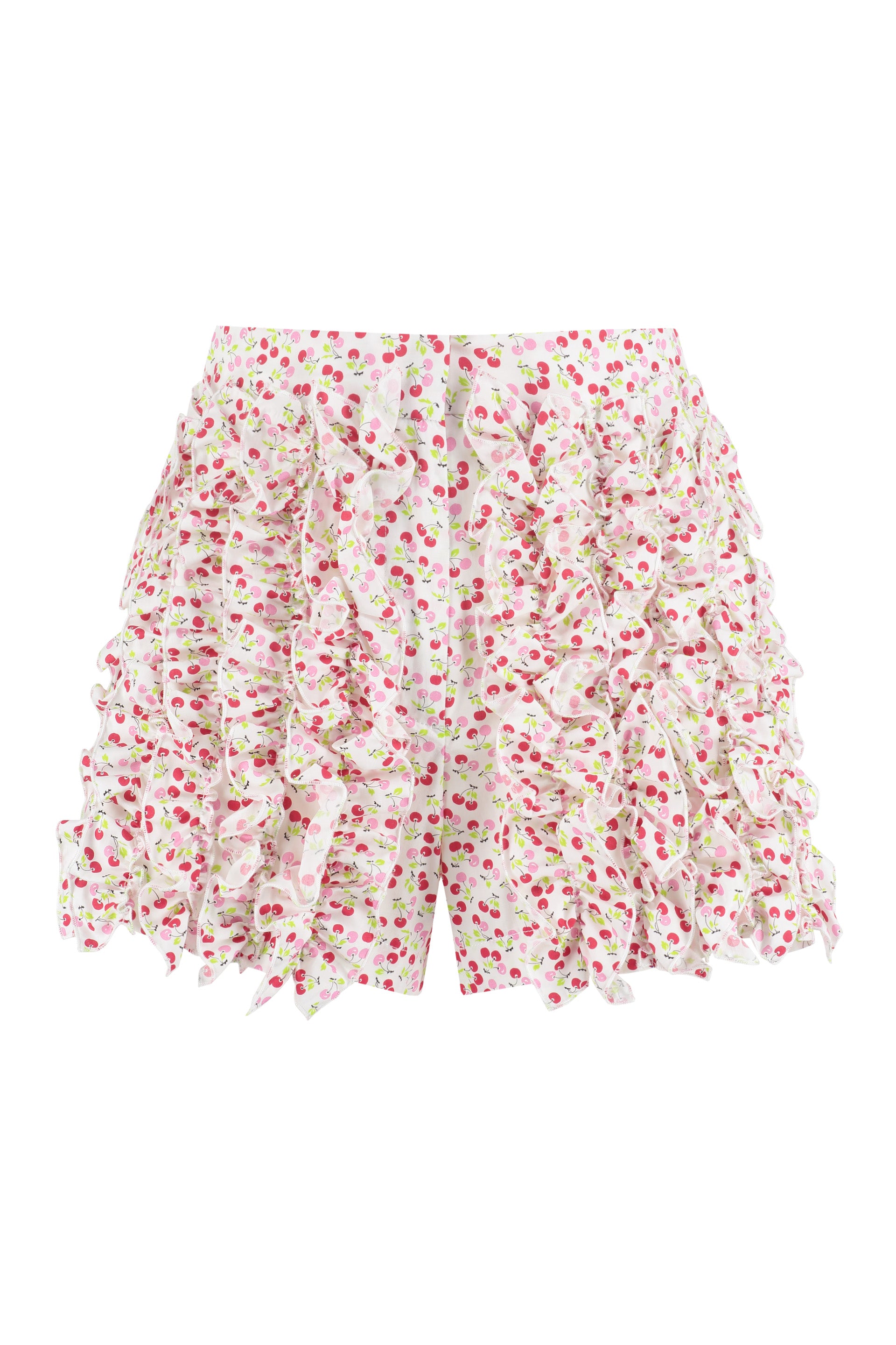Printed cotton shorts