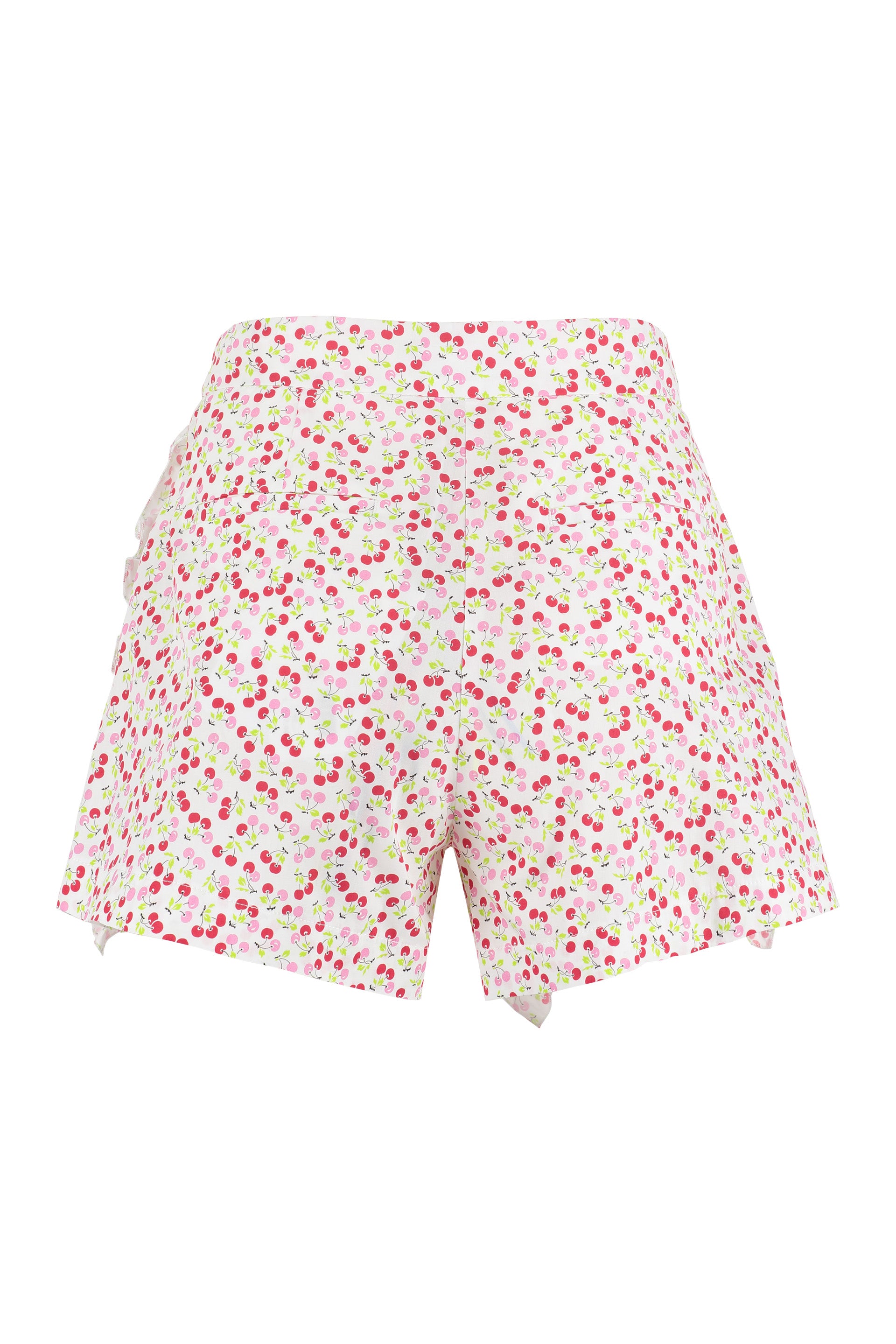 Printed cotton shorts