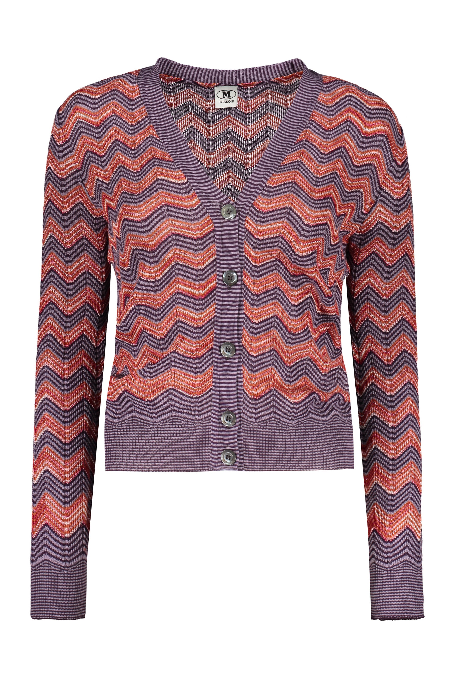 Jacquard cardigan